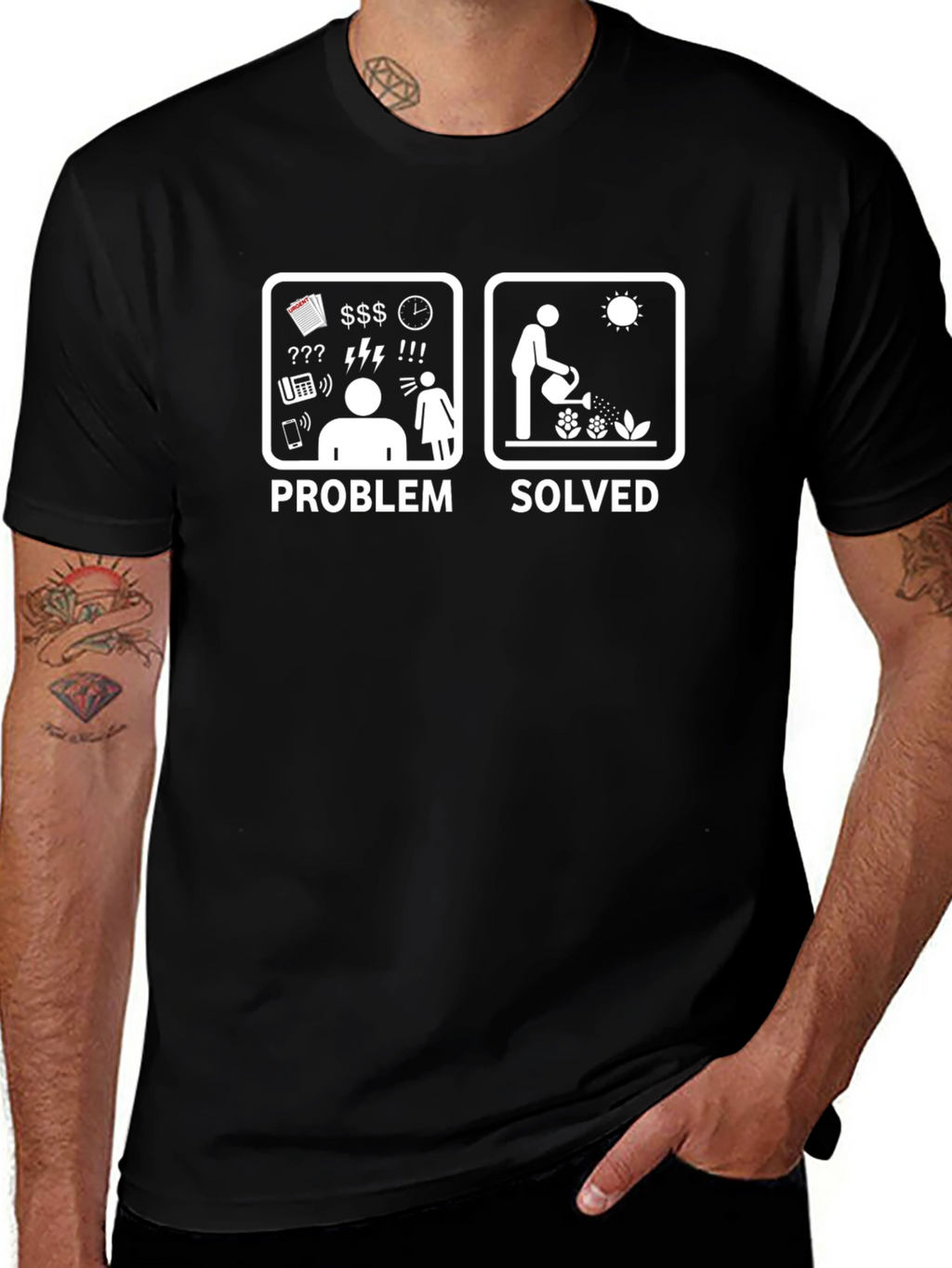 Problem Solved Gardening T-Shirt
