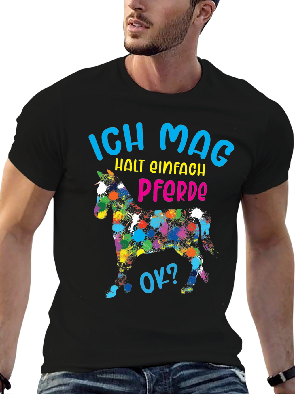 Ich Mag Pferde T-Shirt