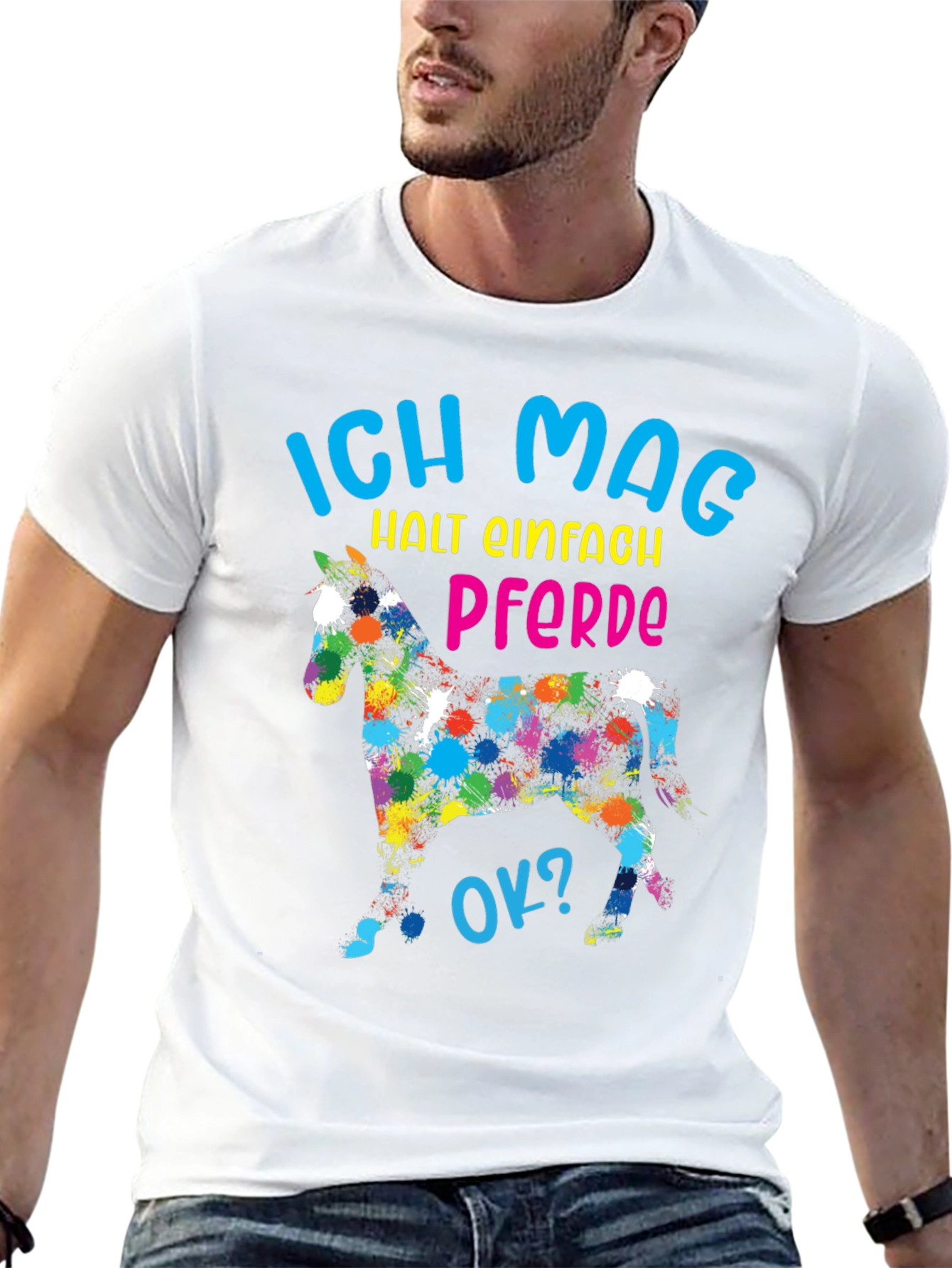 Ich Mag Pferde T-Shirt