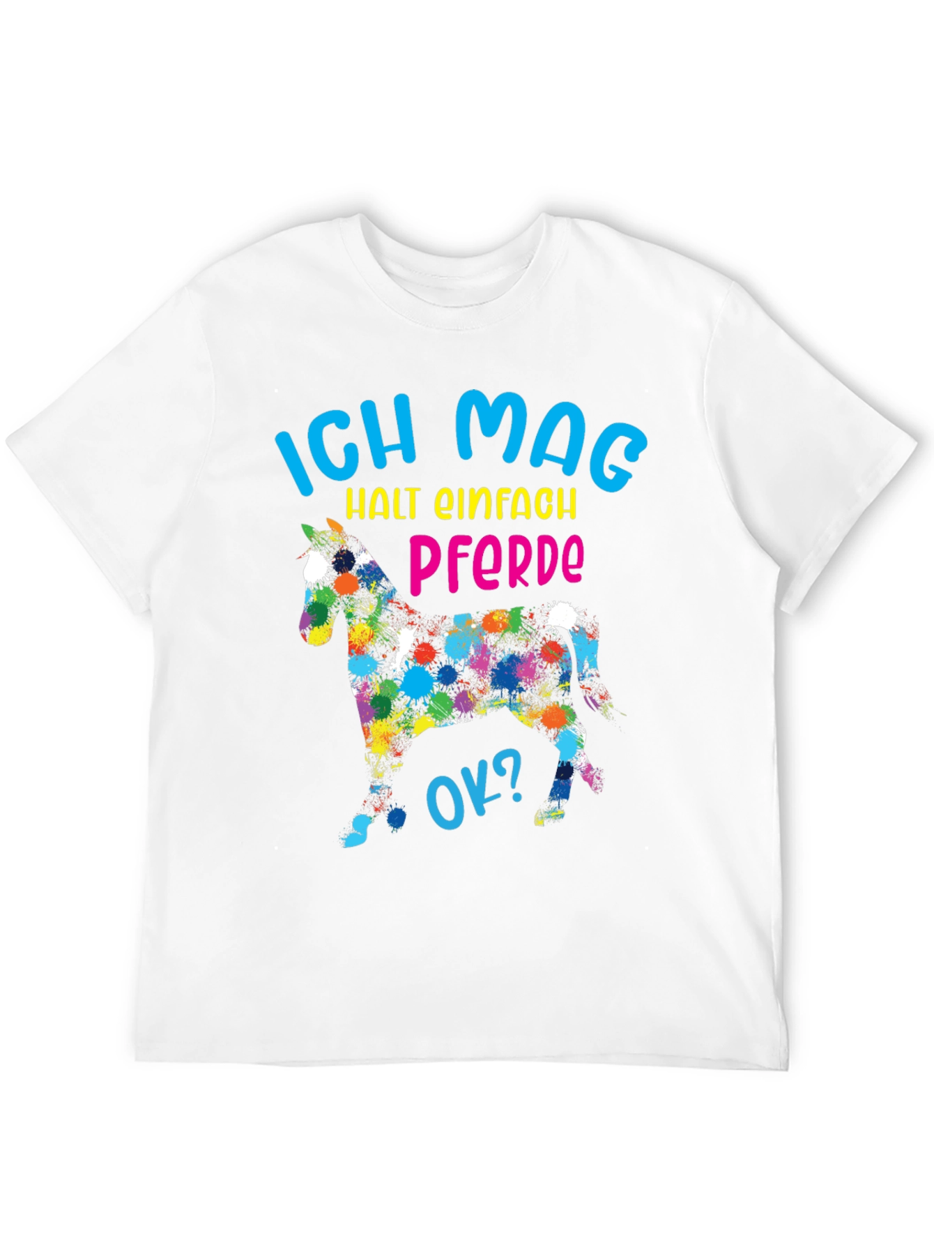 Ich Mag Pferde T-Shirt