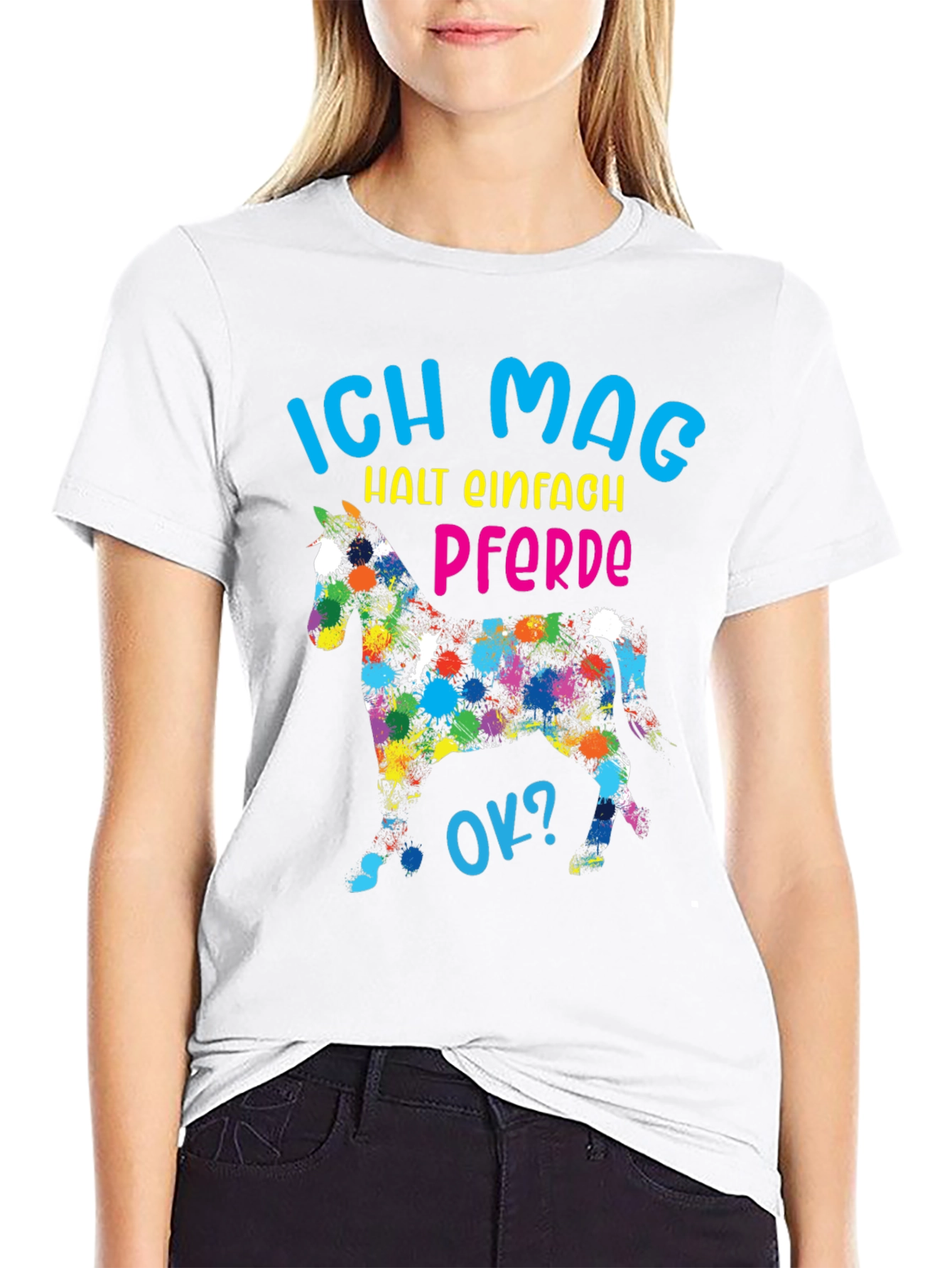 Ich Mag Pferde T-Shirt