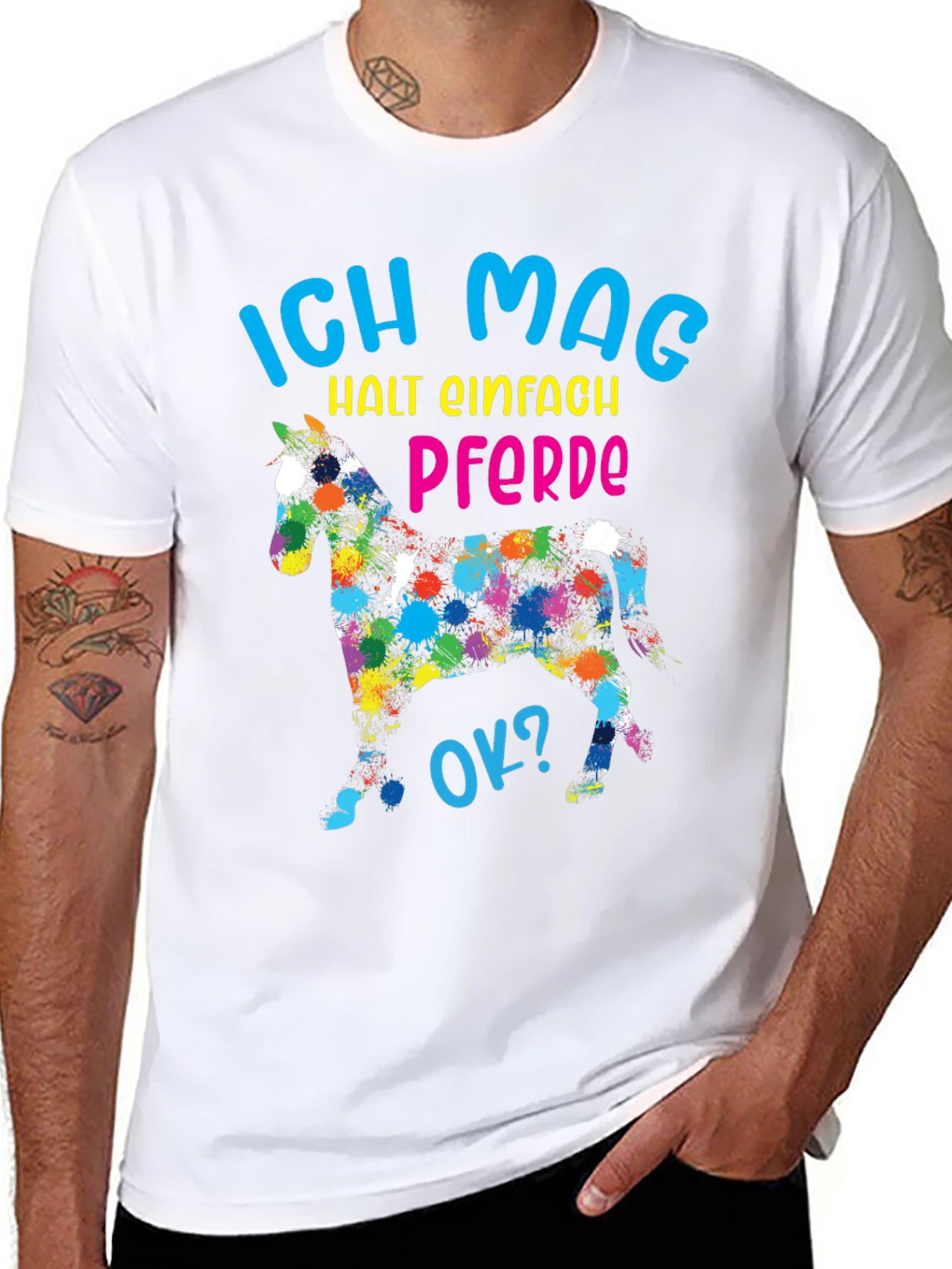 Ich Mag Pferde T-Shirt