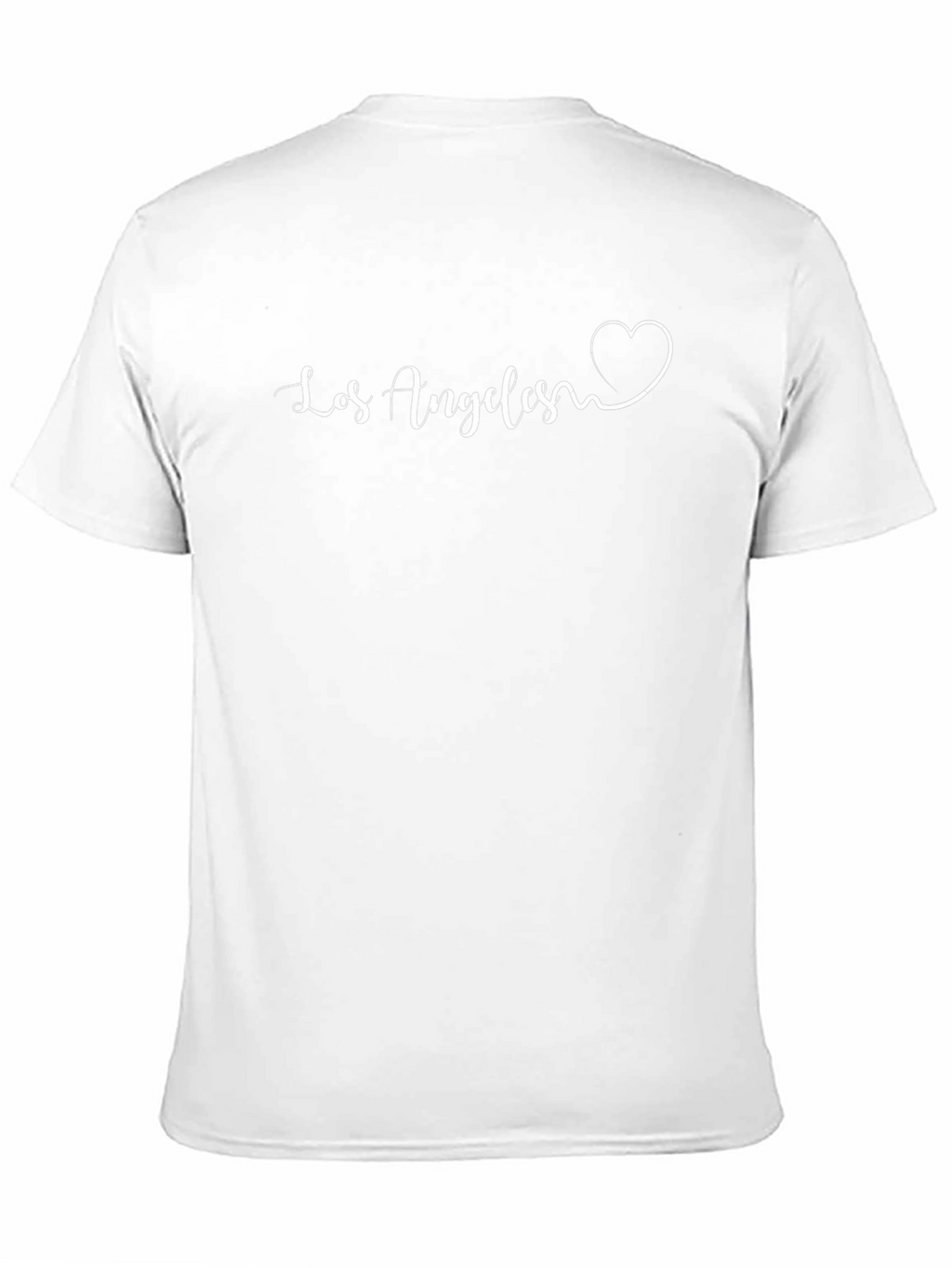 Los Angeles Heart Graphic Tee - Trendy Casual Top
