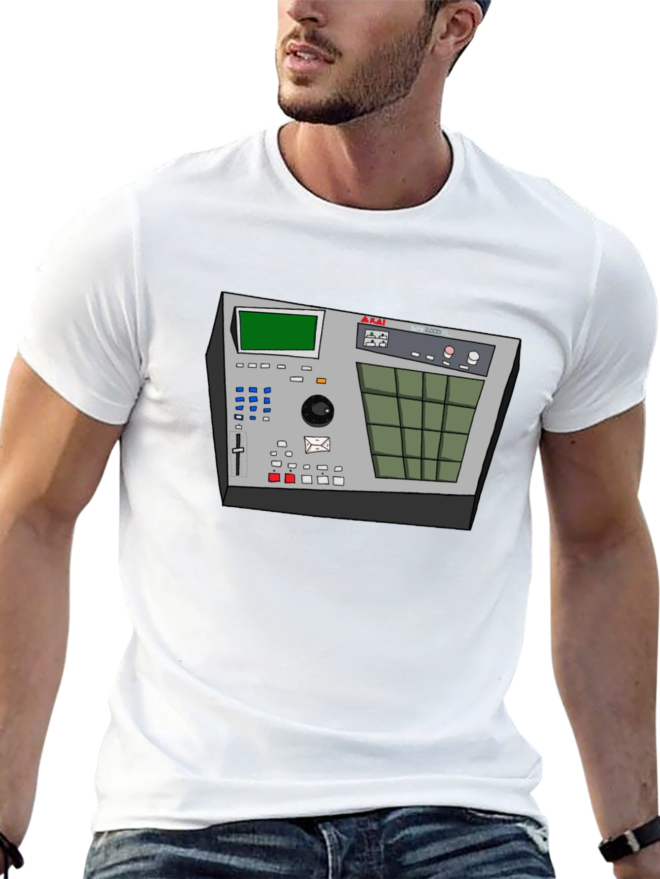 Akai MPC 2000 T-Shirt - Retro Music Production