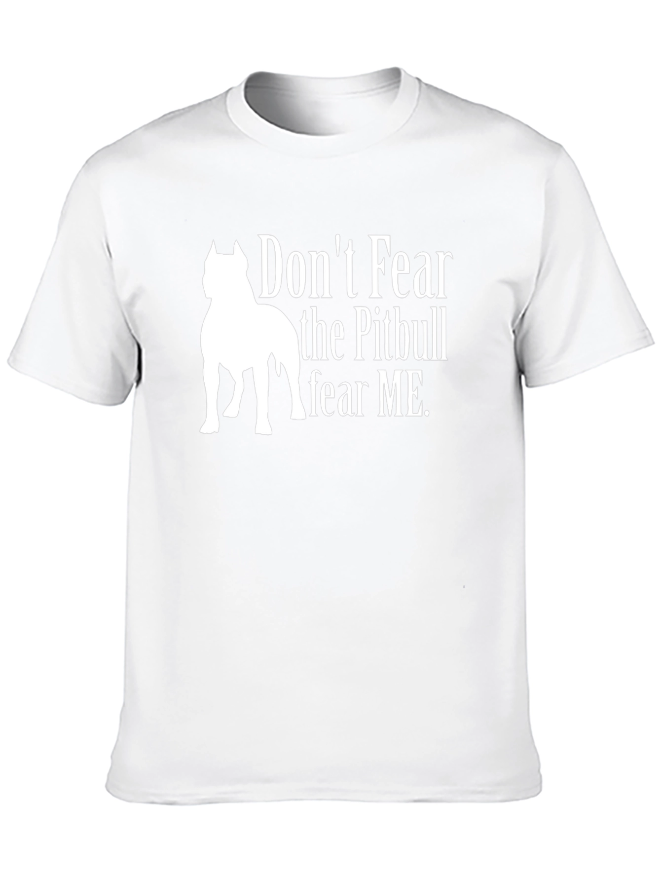 Dont Fear the Pitbull Graphic T-Shirt