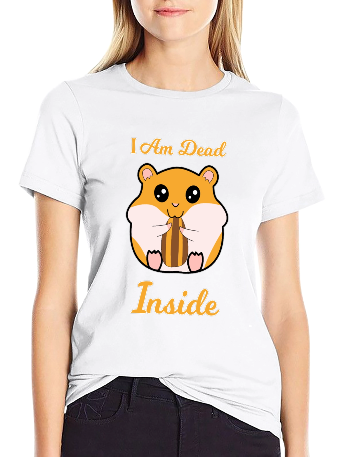 I Am Dead Inside Hamster T-Shirt