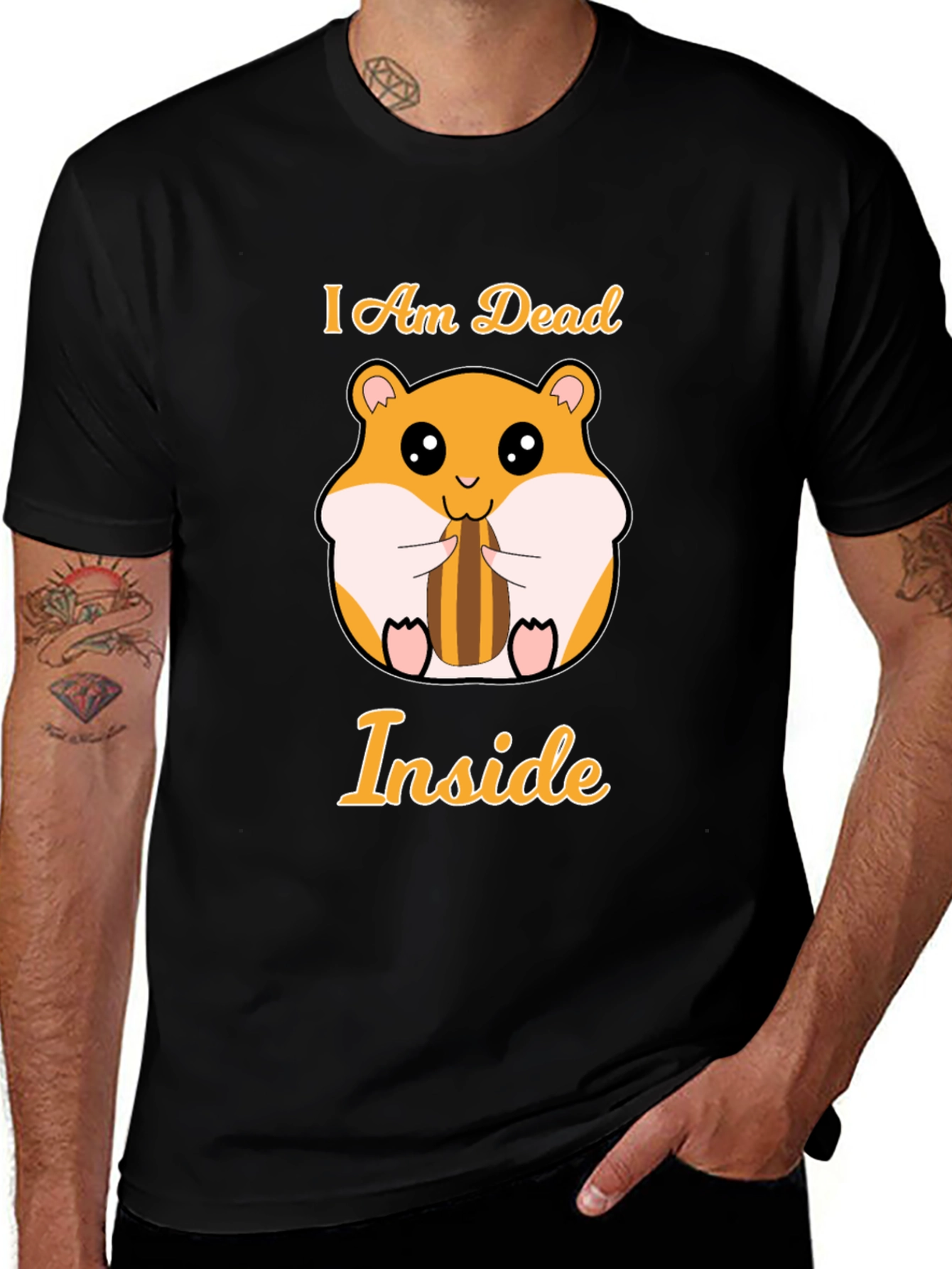 I Am Dead Inside Hamster T-Shirt