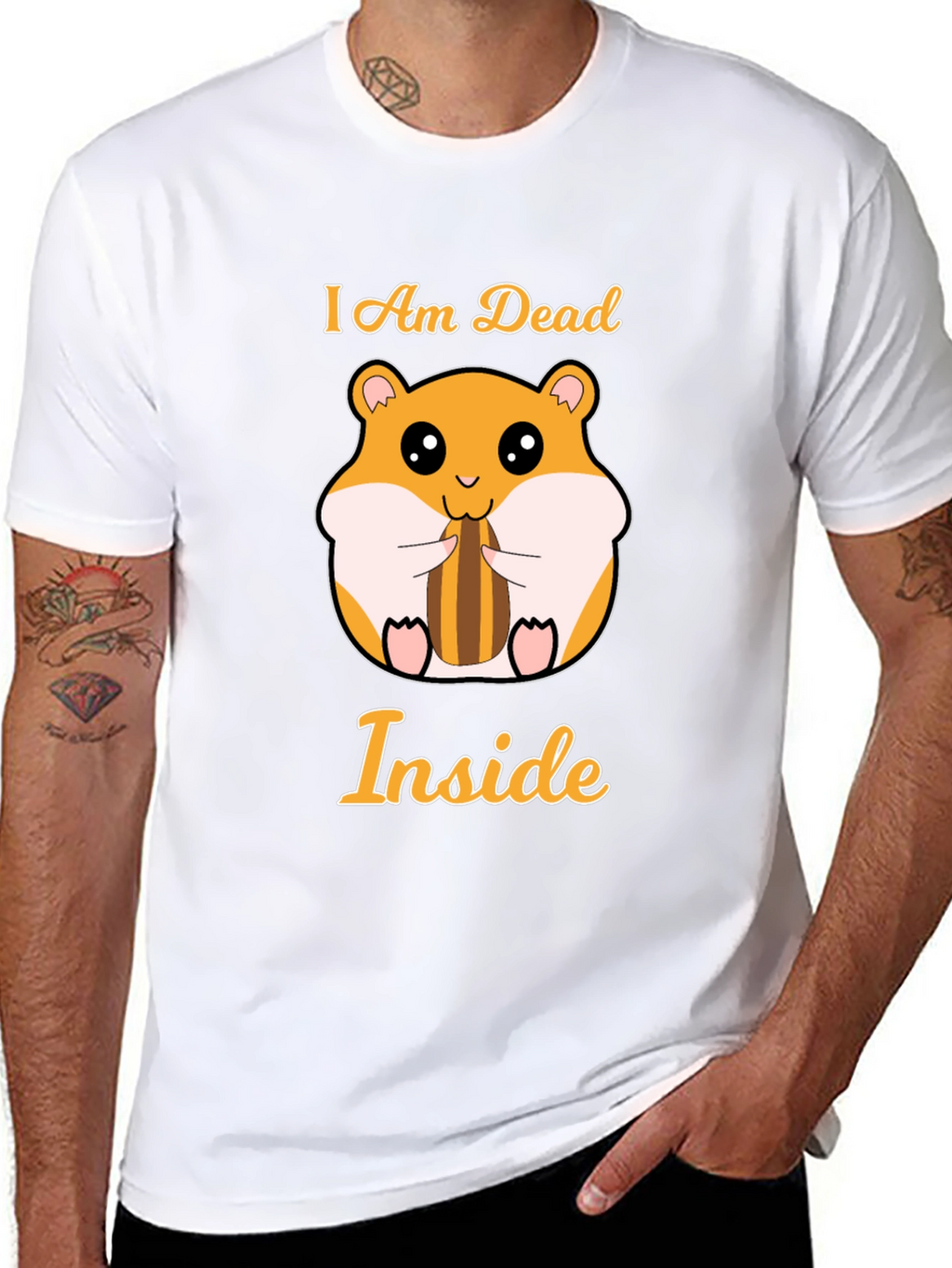 I Am Dead Inside Hamster T-Shirt