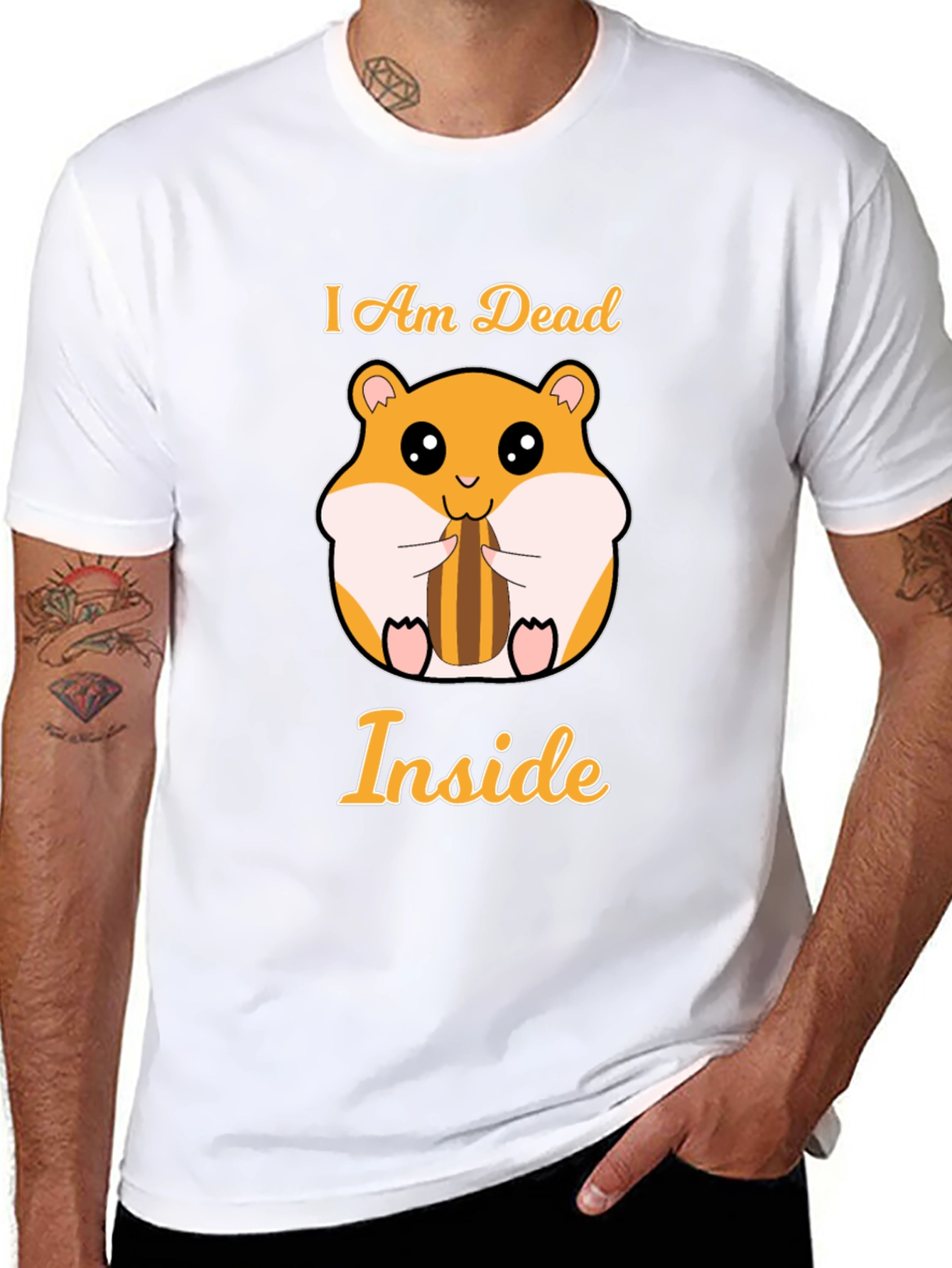 I Am Dead Inside Hamster T-Shirt