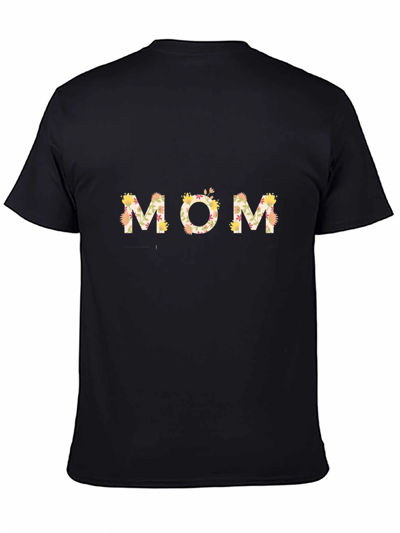 Floral MOM Graphic Tee - Perfect Mothers Day Gift
