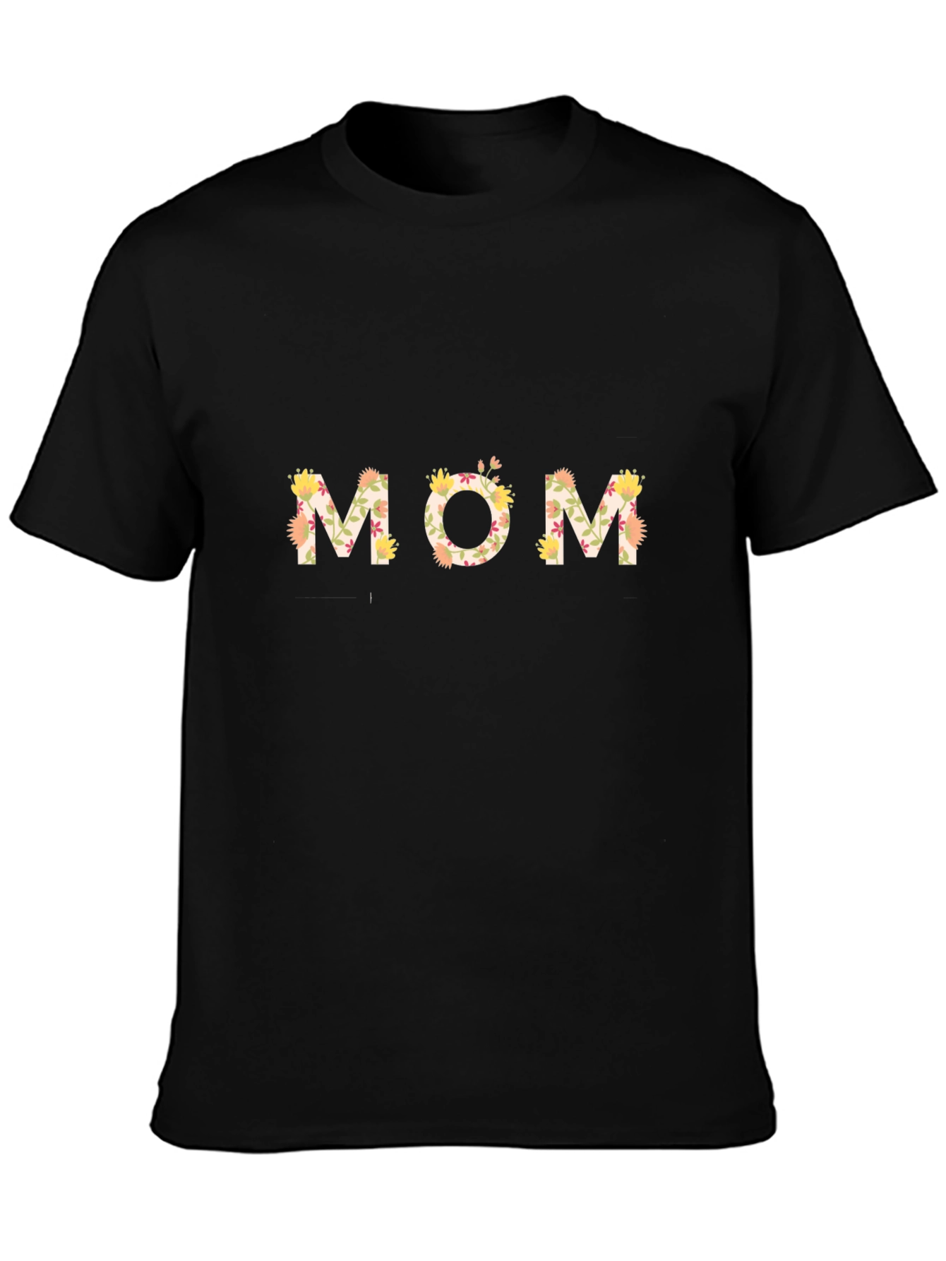 Floral MOM Graphic Tee - Perfect Mothers Day Gift