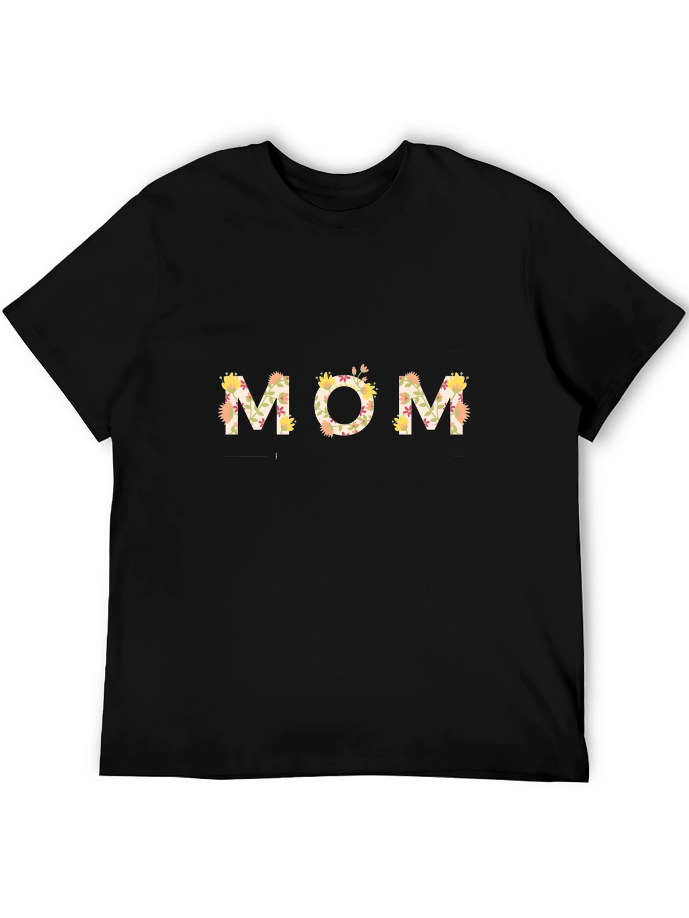 Floral MOM Graphic Tee - Perfect Mothers Day Gift