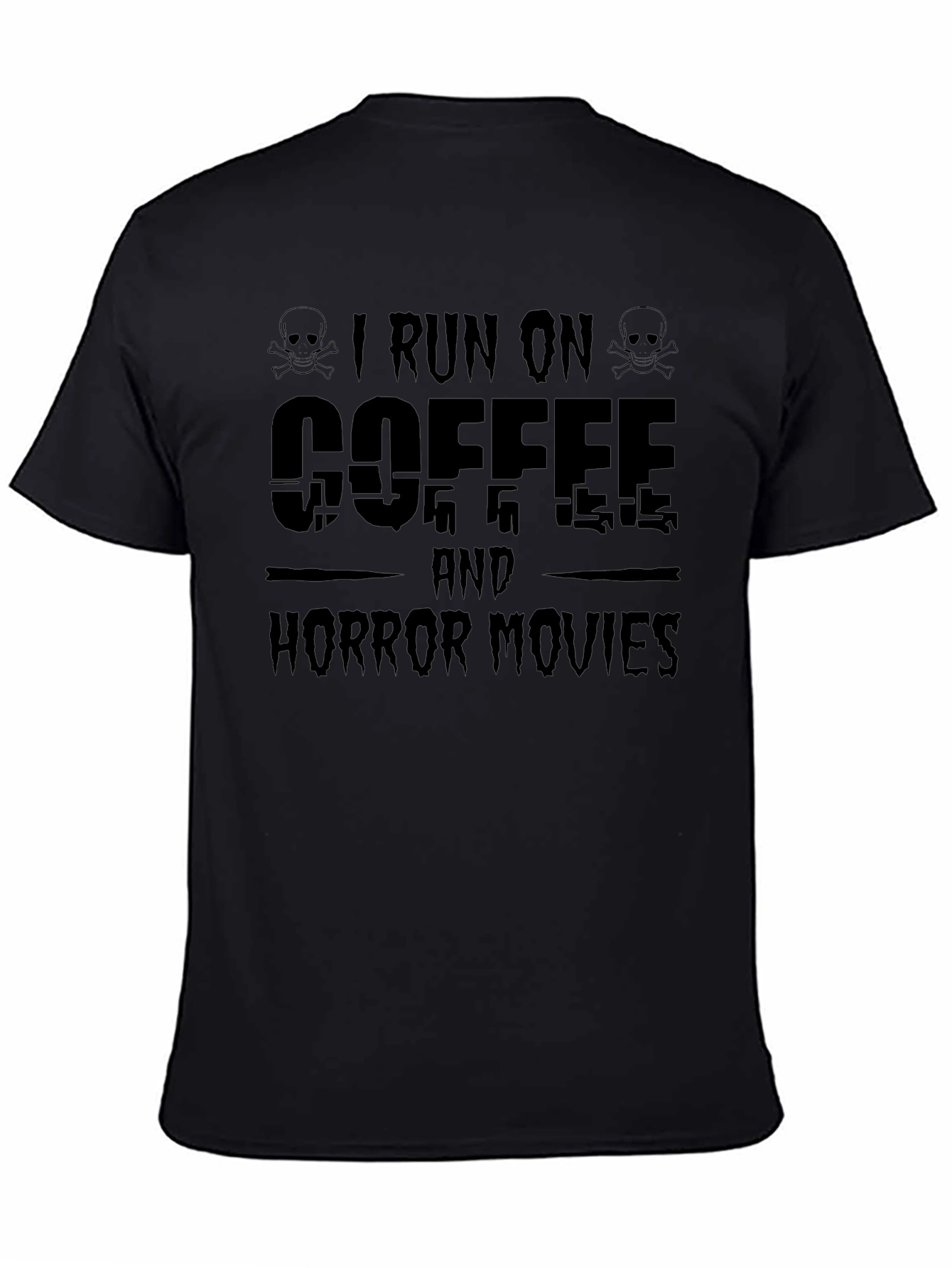 Coffee and Horror Movies Graphic T-Shirt