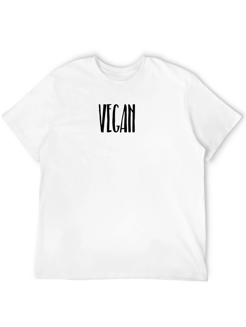 Vegan Black T-Shirt - Stylish & Comfortable