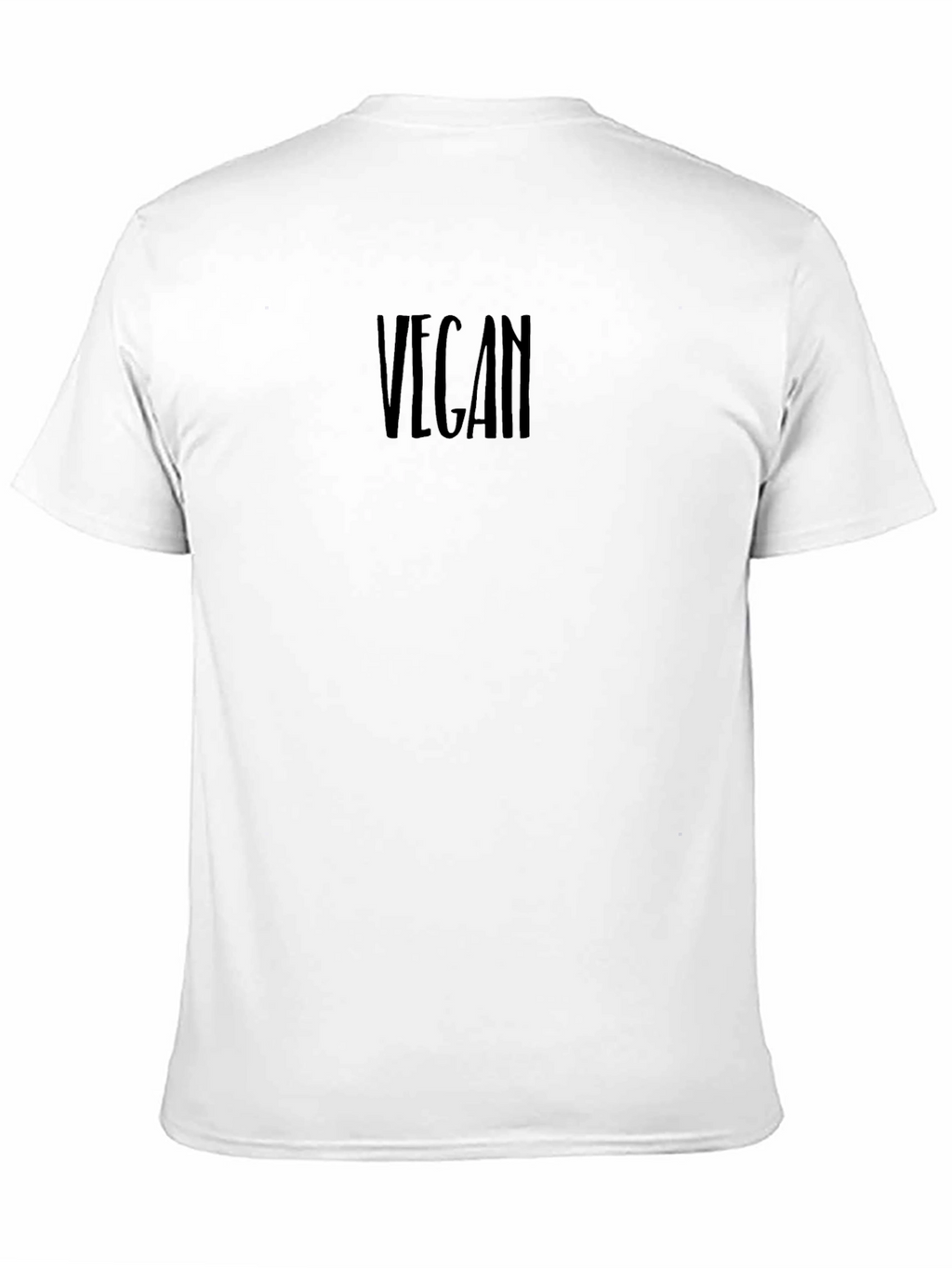 Vegan Black T-Shirt - Stylish & Comfortable
