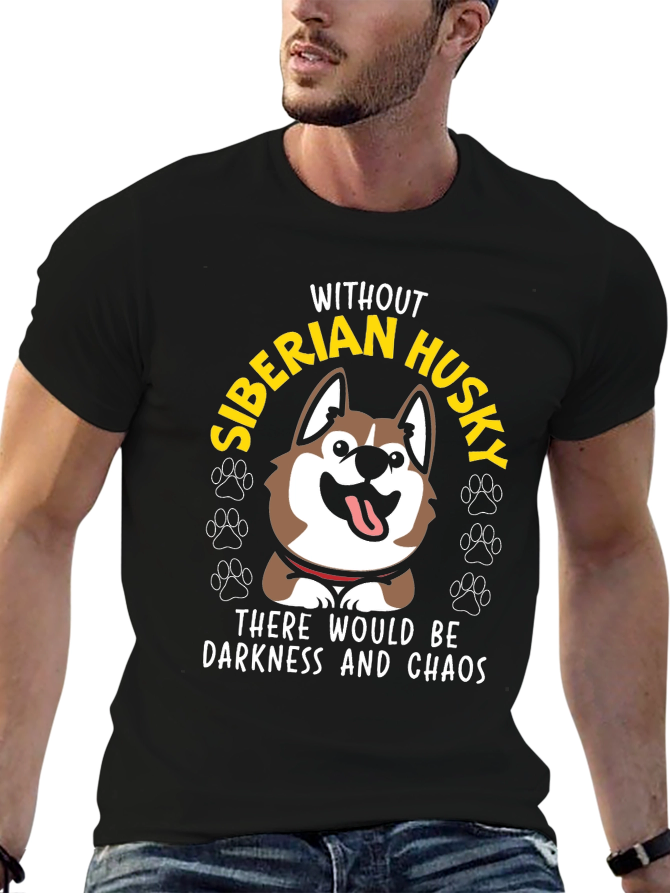 Siberian Husky Dog Lover T-Shirt
