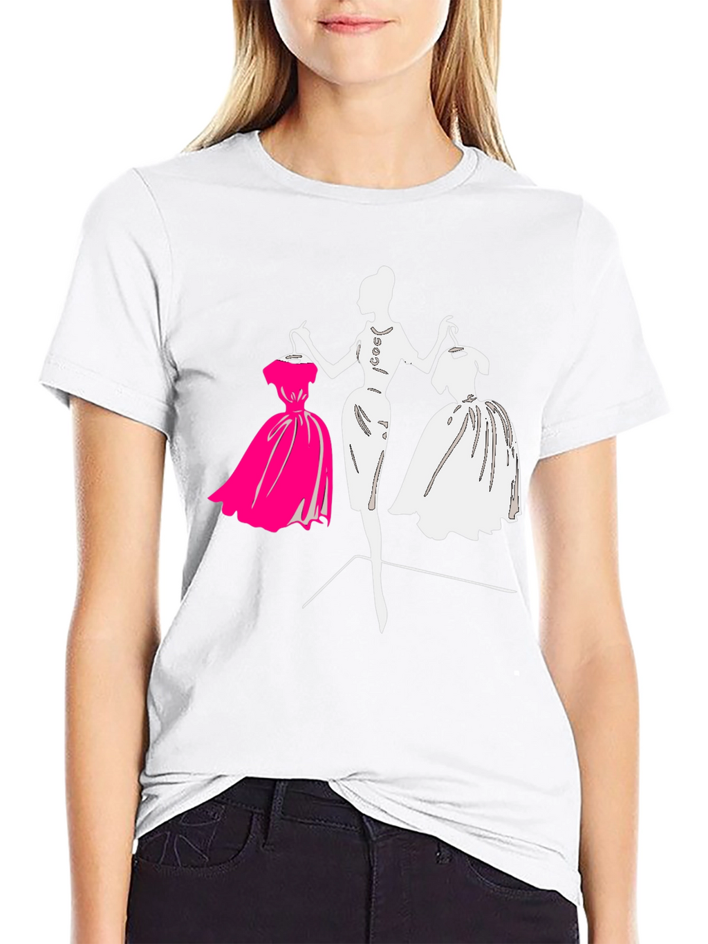 Fashionista T-Shirt: Dress Lover Tee