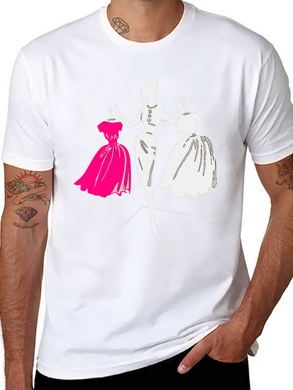 Fashionista T-Shirt: Dress Lover Tee