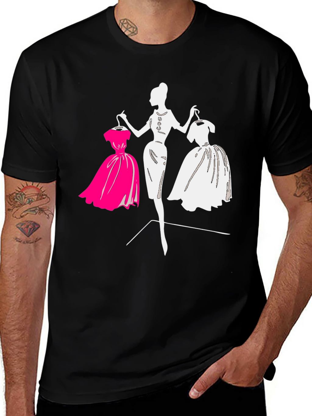 Fashionista T-Shirt: Dress Lover Tee