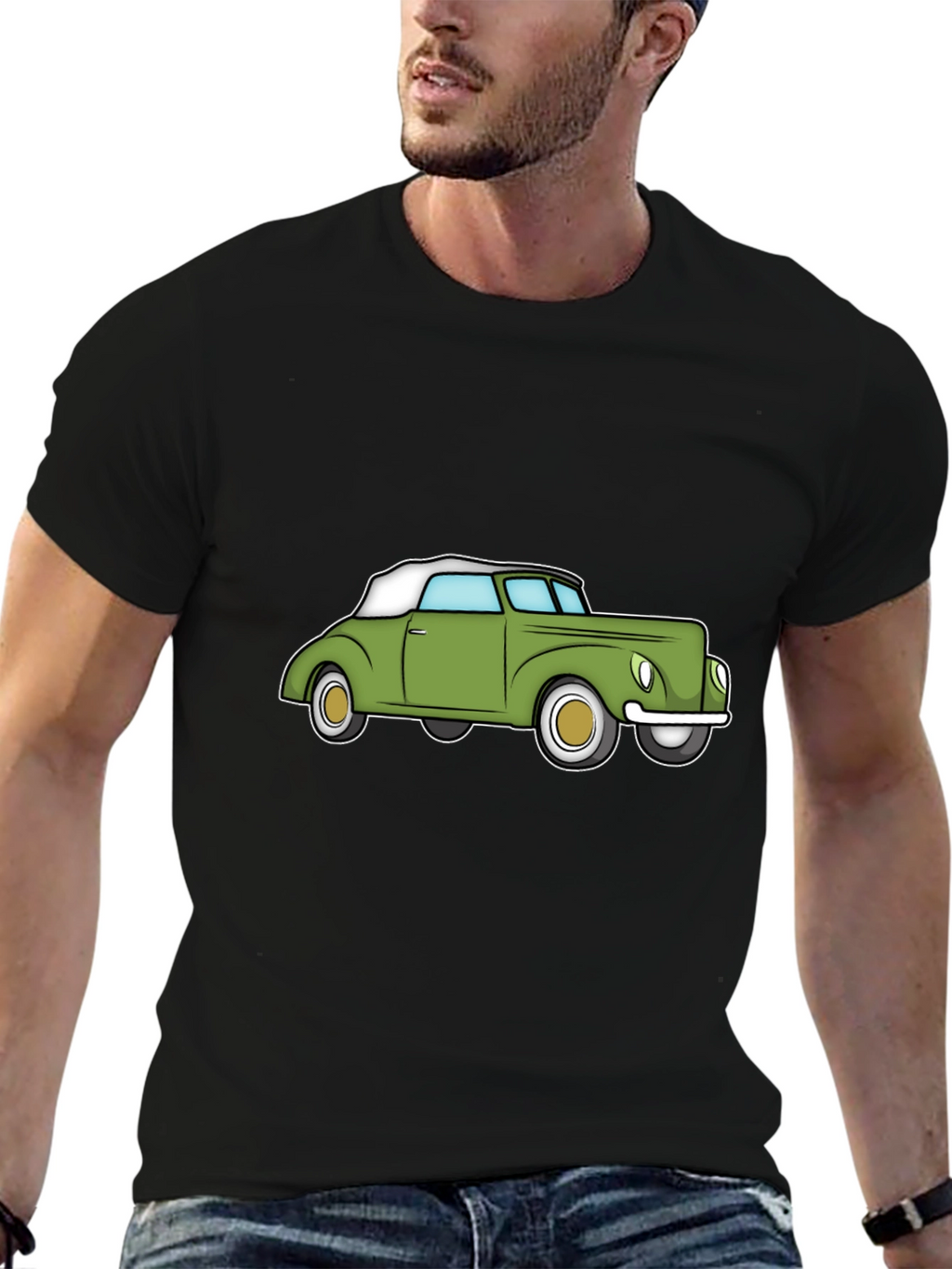Classic Car Graphic T-Shirt