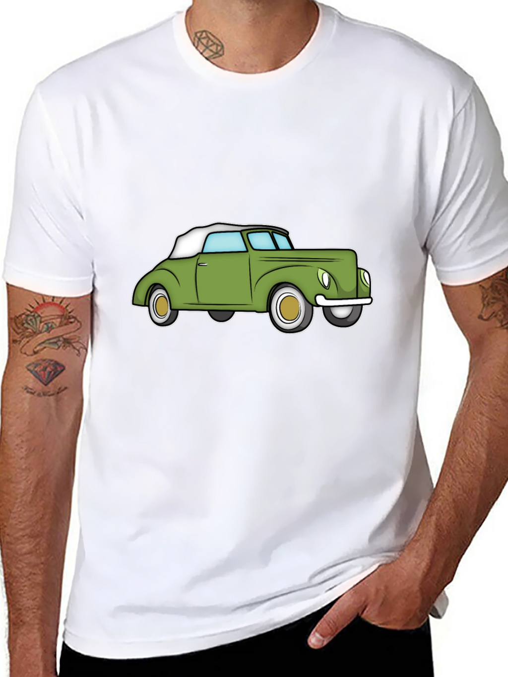 Classic Car Graphic T-Shirt