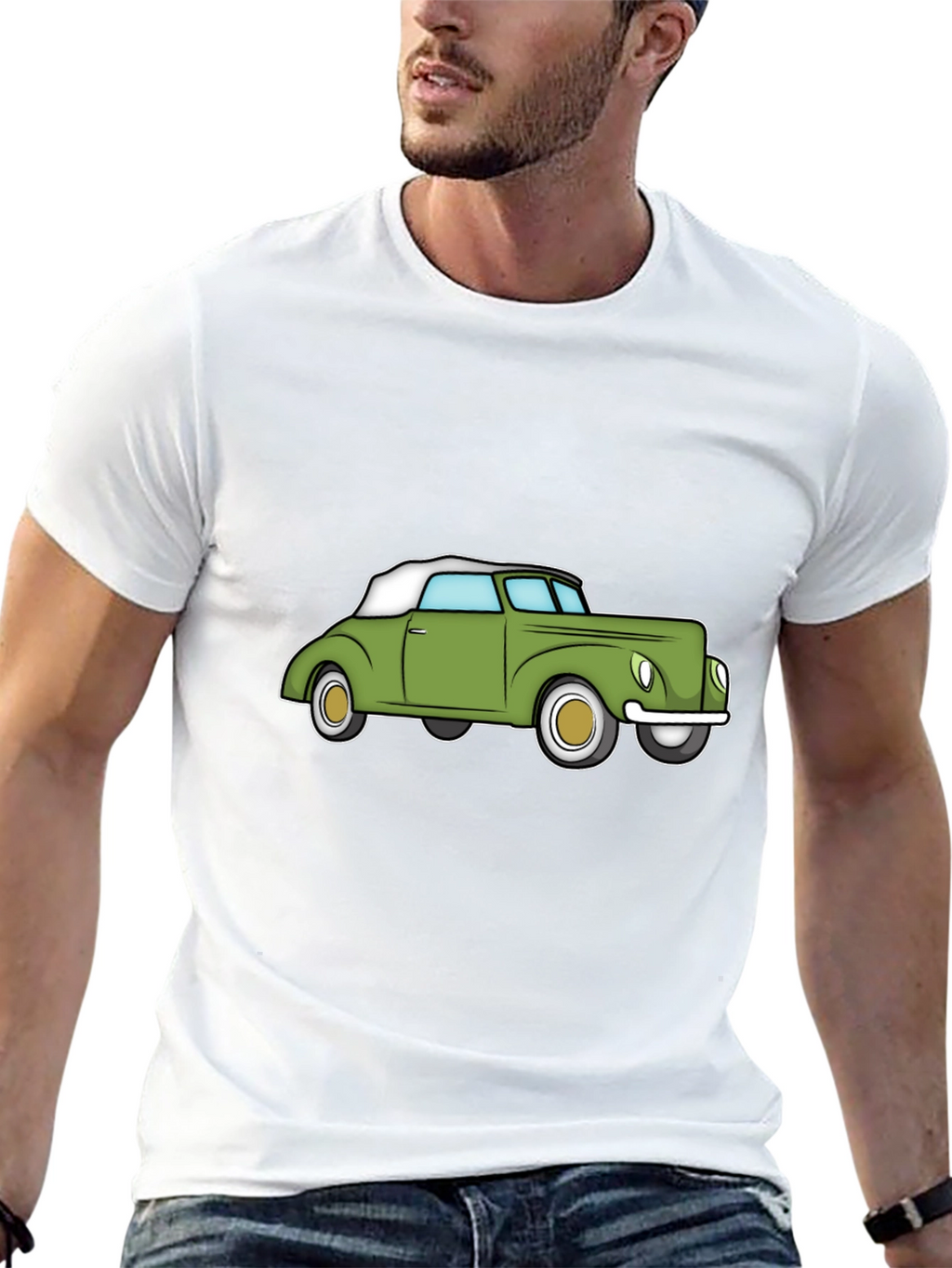 Classic Car Graphic T-Shirt