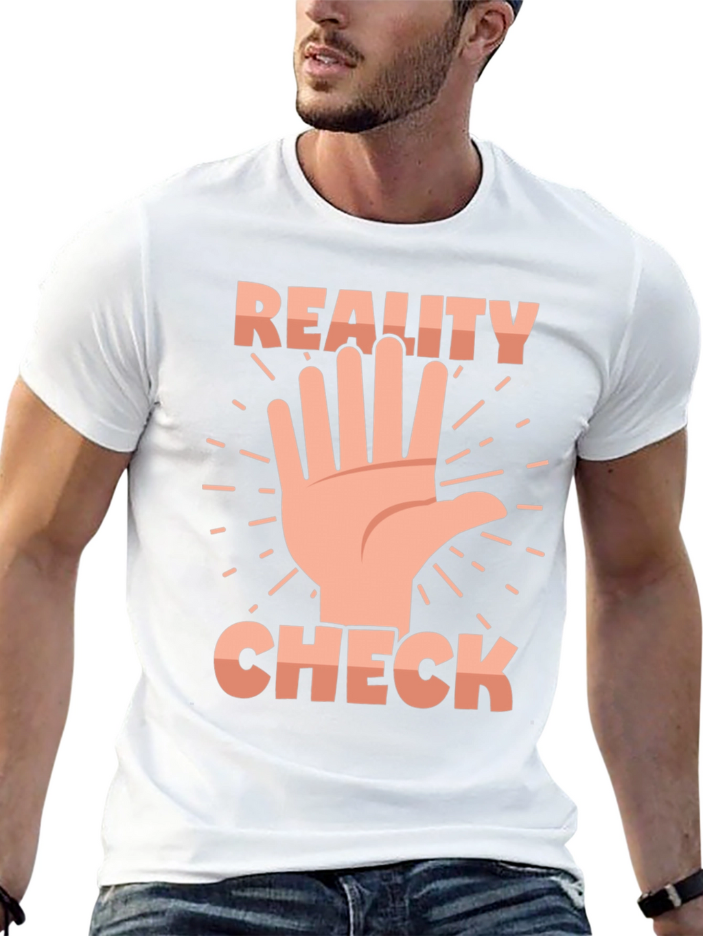 Reality Check Graphic T-Shirt