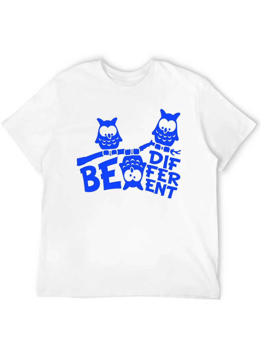 Be Different Owl T-Shirt - Black