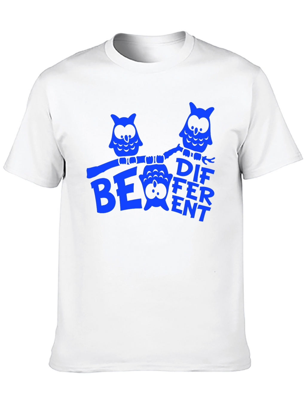Be Different Owl T-Shirt - Black