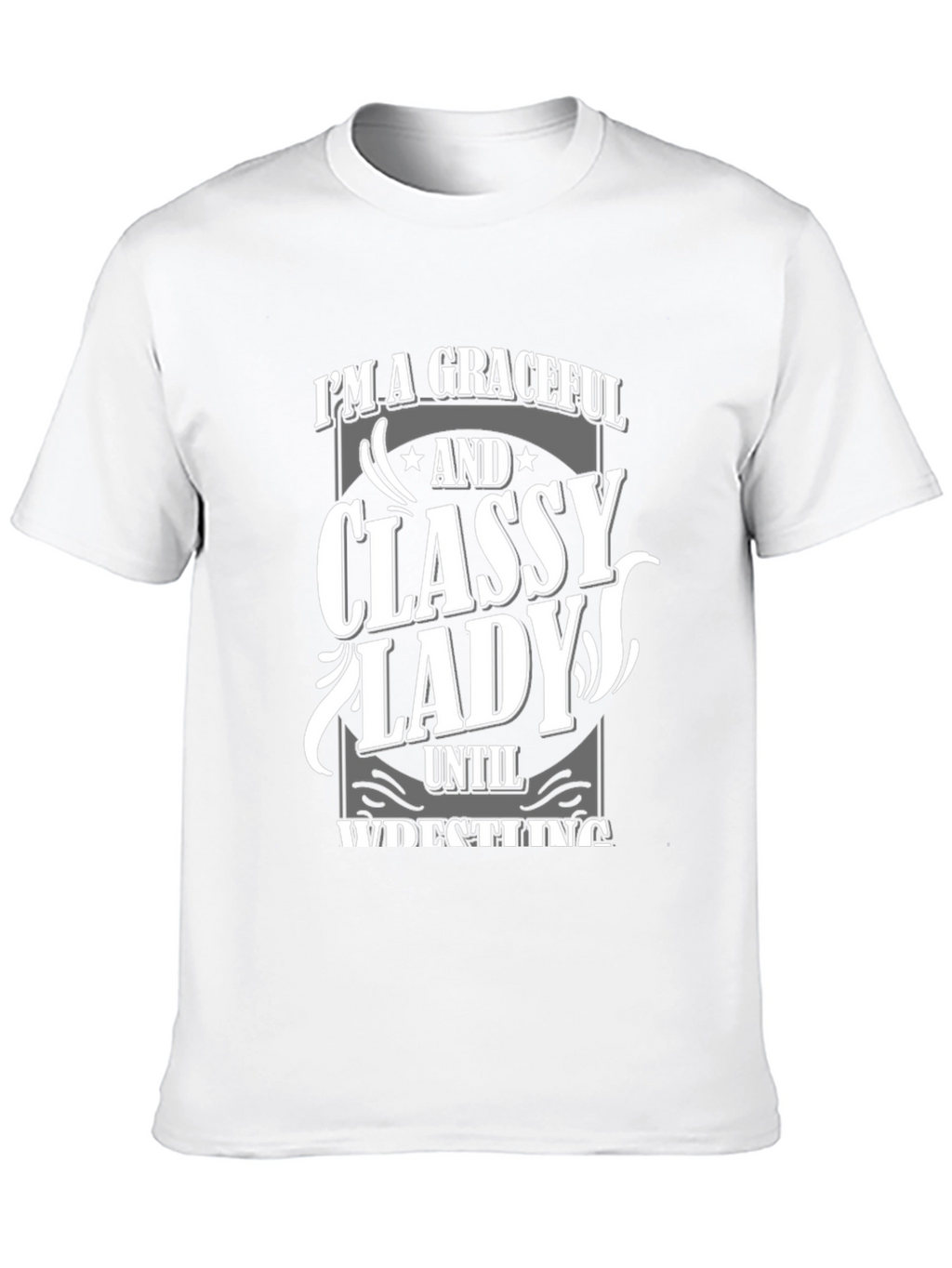 Graceful Classy Lady Wrestling T-Shirt