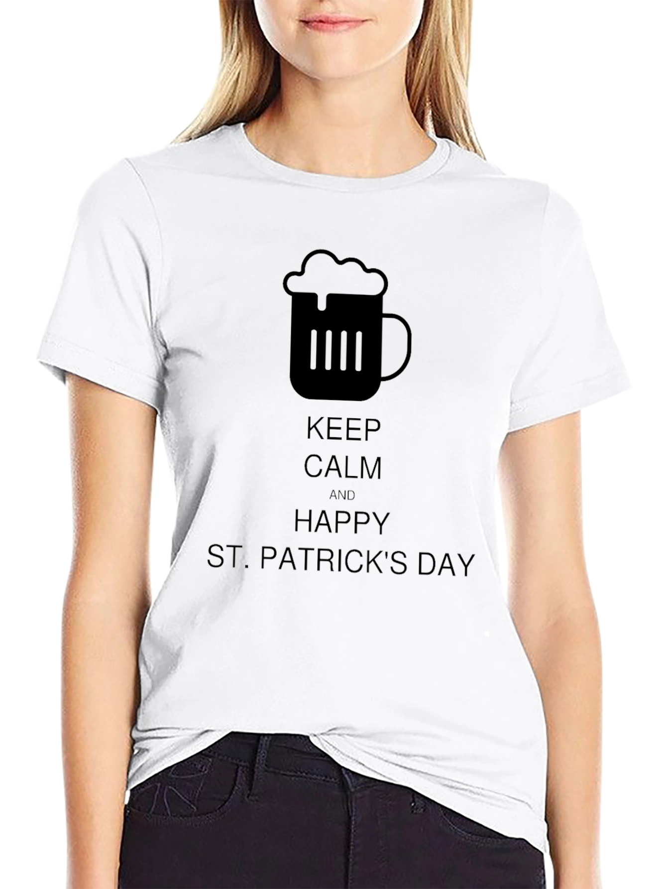 St. Patricks Day Keep Calm Beer T-Shirt