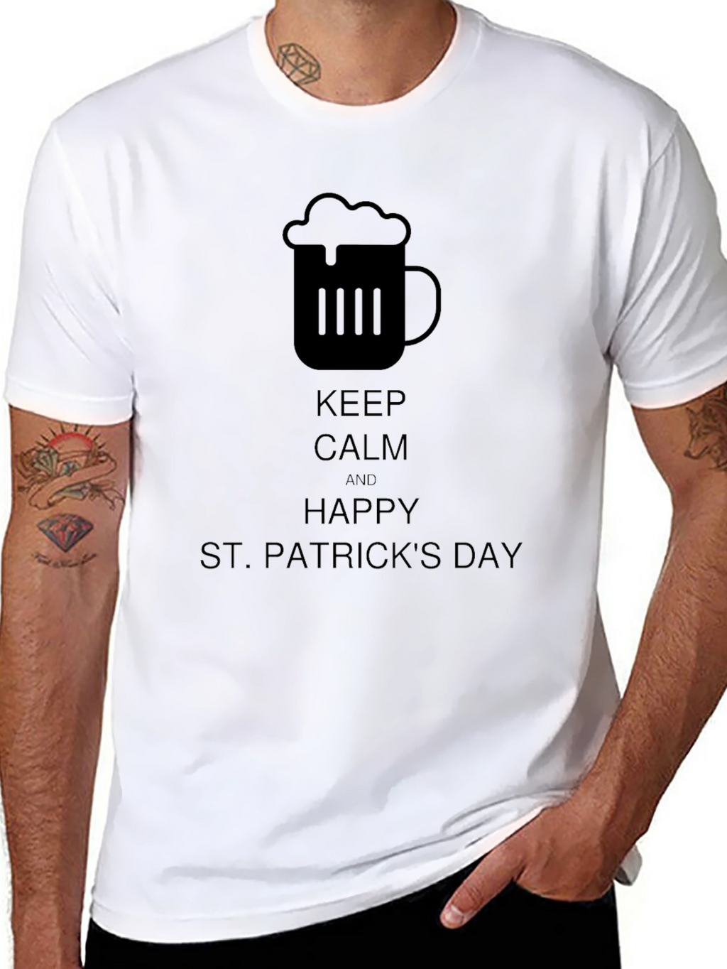 St. Patricks Day Keep Calm Beer T-Shirt