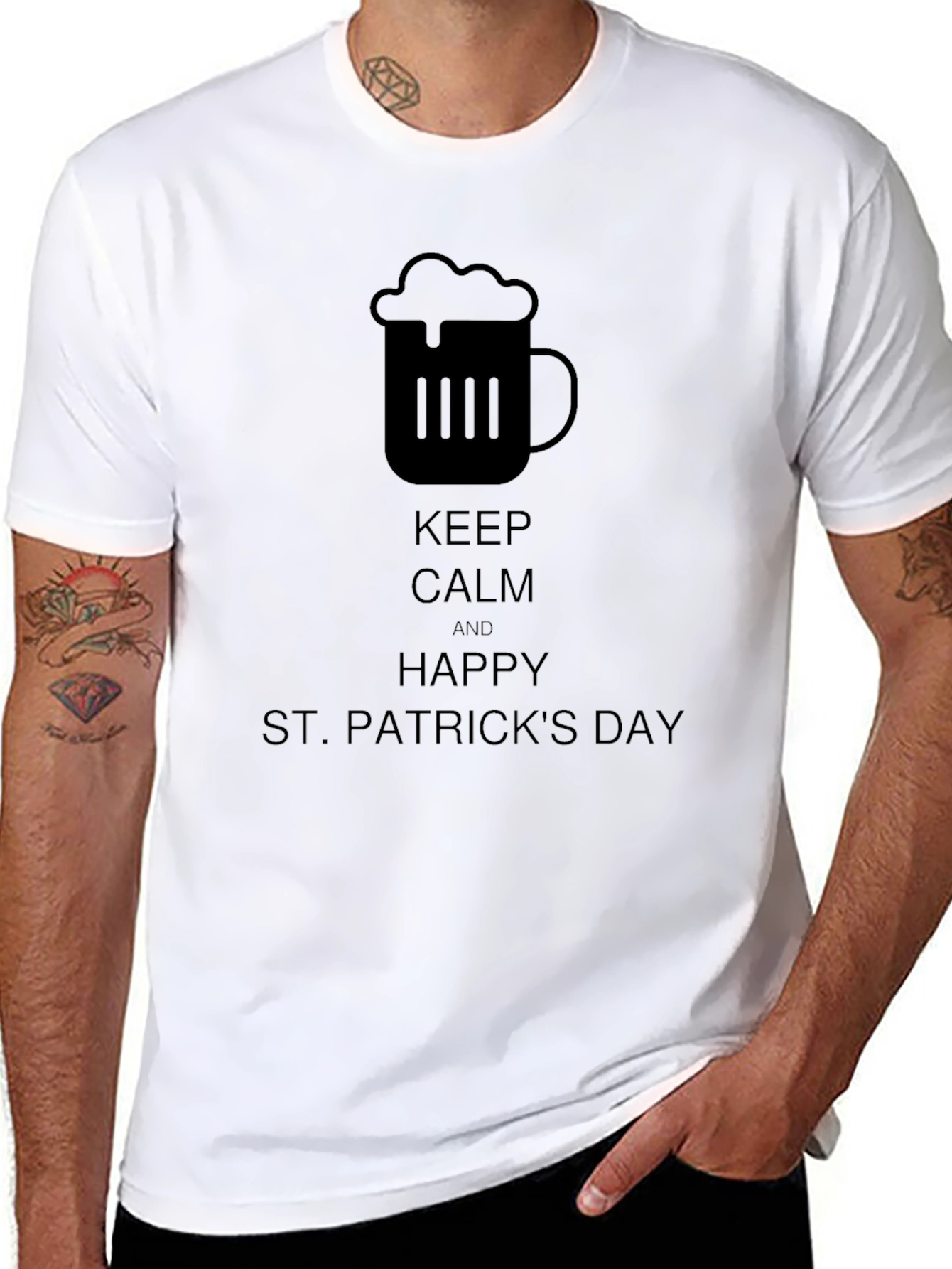 St. Patricks Day Keep Calm Beer T-Shirt