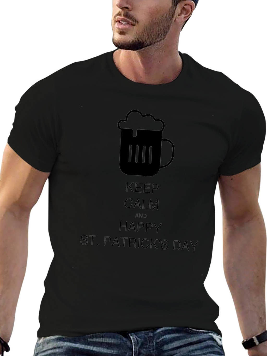 St. Patricks Day Keep Calm Beer T-Shirt