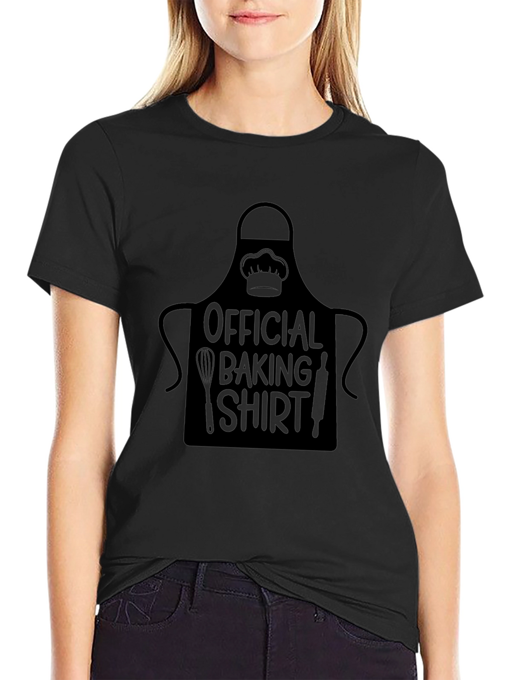 Official Baking Shirt - Funny Chef Apron T-Shirt