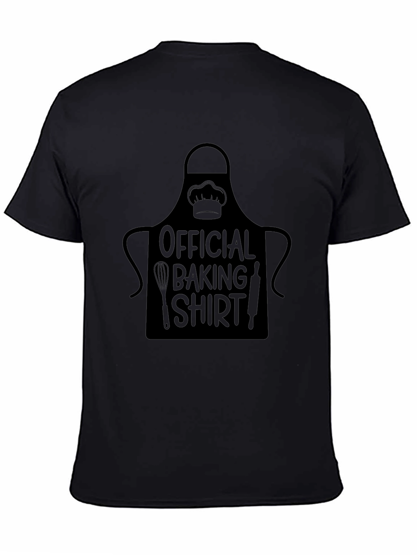 Official Baking Shirt - Funny Chef Apron T-Shirt