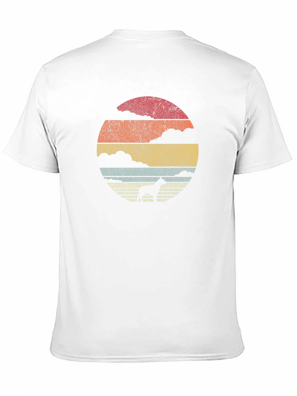 Retro Dog Silhouette T-Shirt