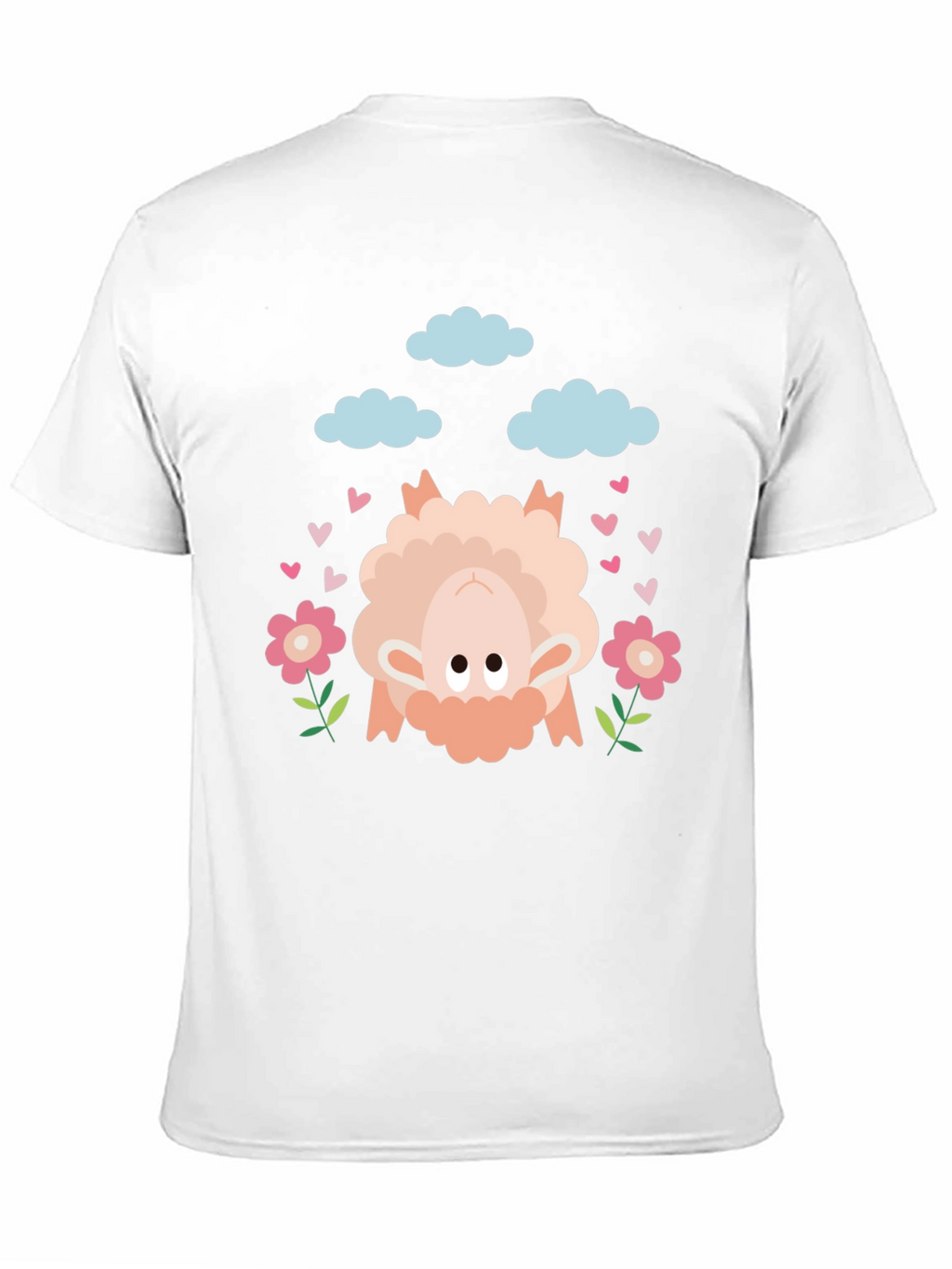 Upside Down Sheep Graphic Tee
