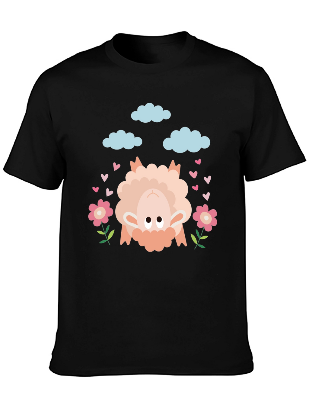 Upside Down Sheep Graphic Tee
