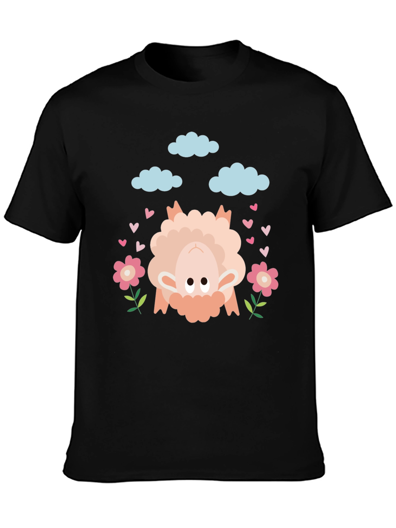 Upside Down Sheep Graphic Tee