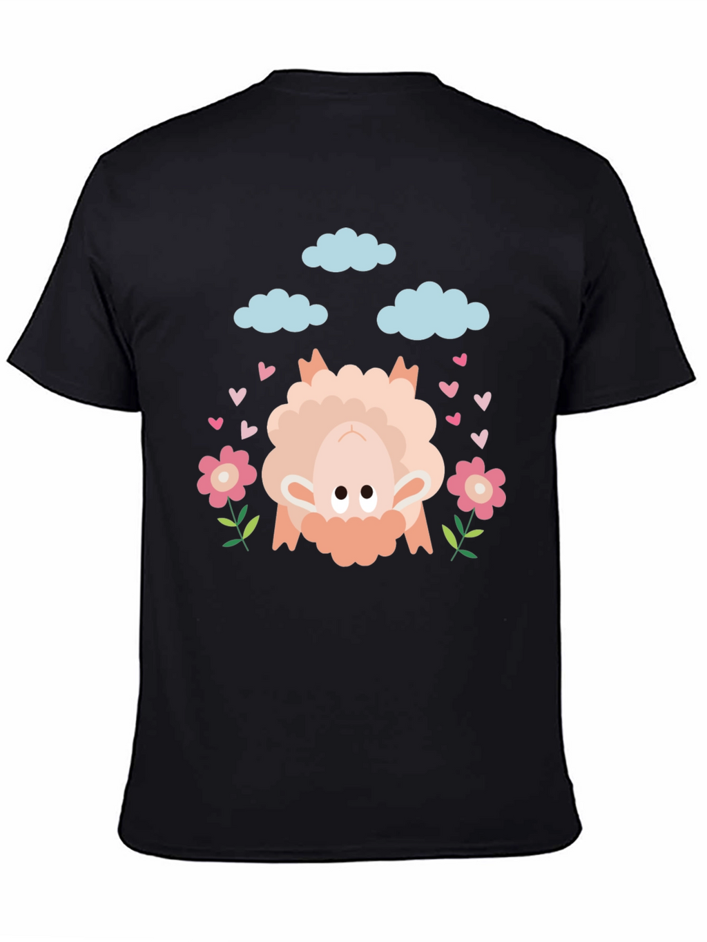 Upside Down Sheep Graphic Tee