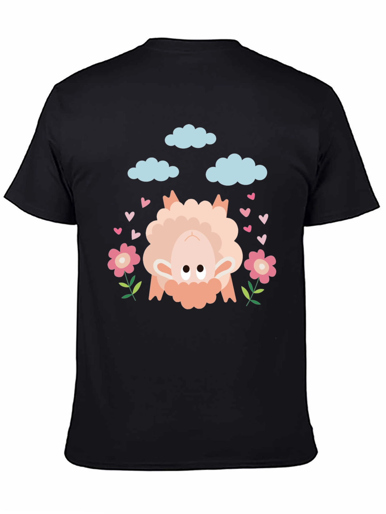 Upside Down Sheep Graphic Tee