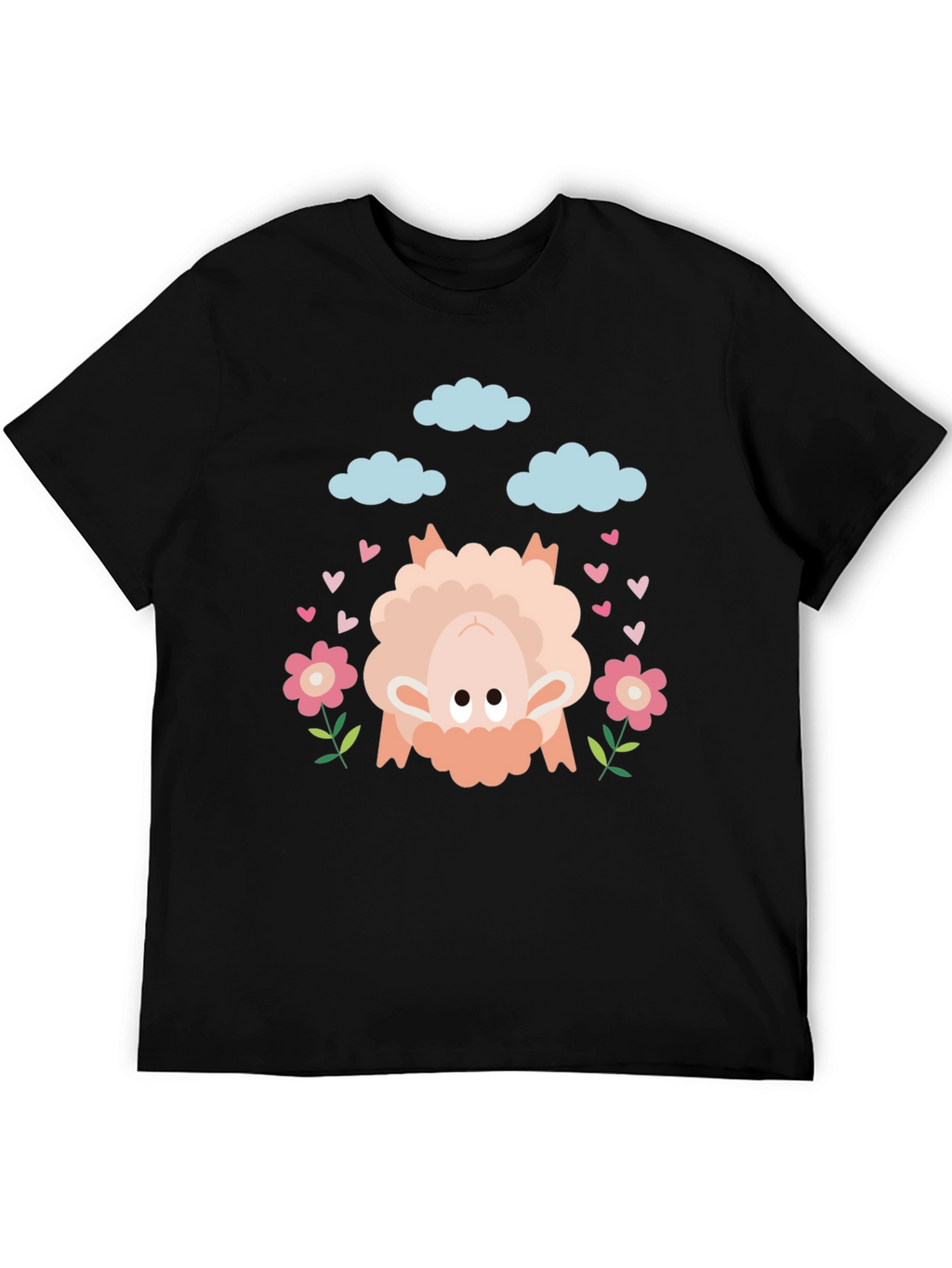Upside Down Sheep Graphic Tee