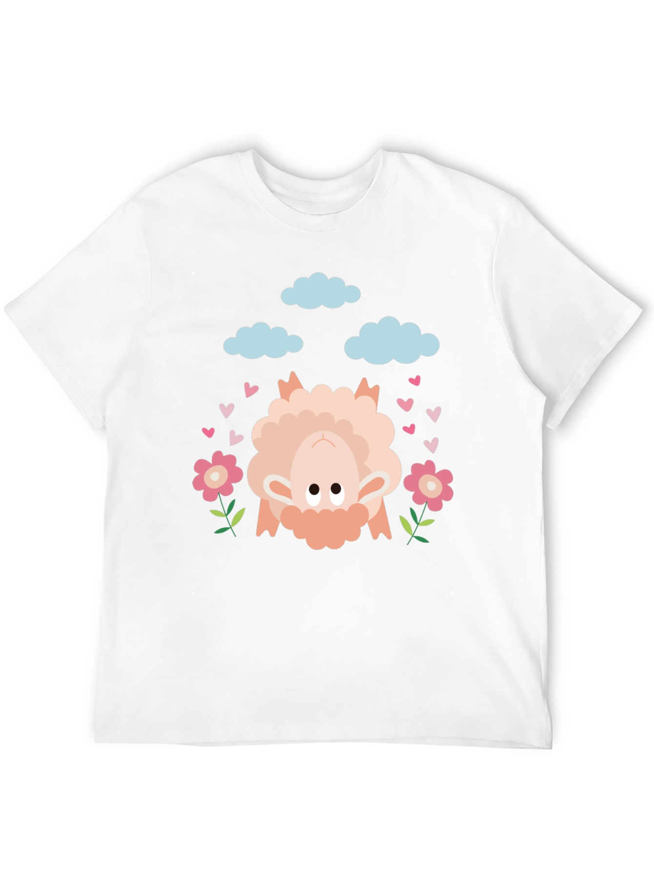 Upside Down Sheep Graphic Tee