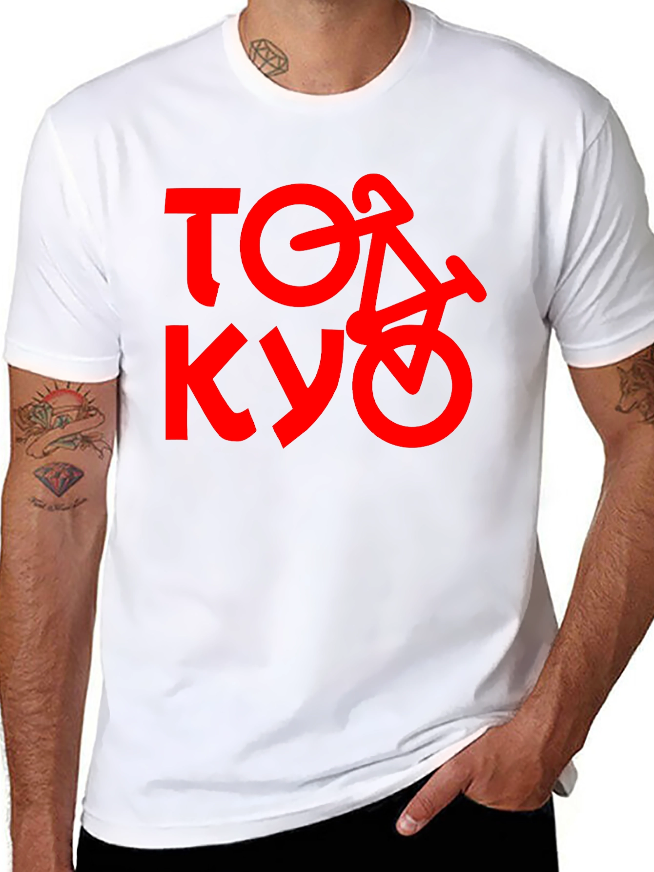 Tokyo Bicycle Graphic Tee - Modern Stylish Design