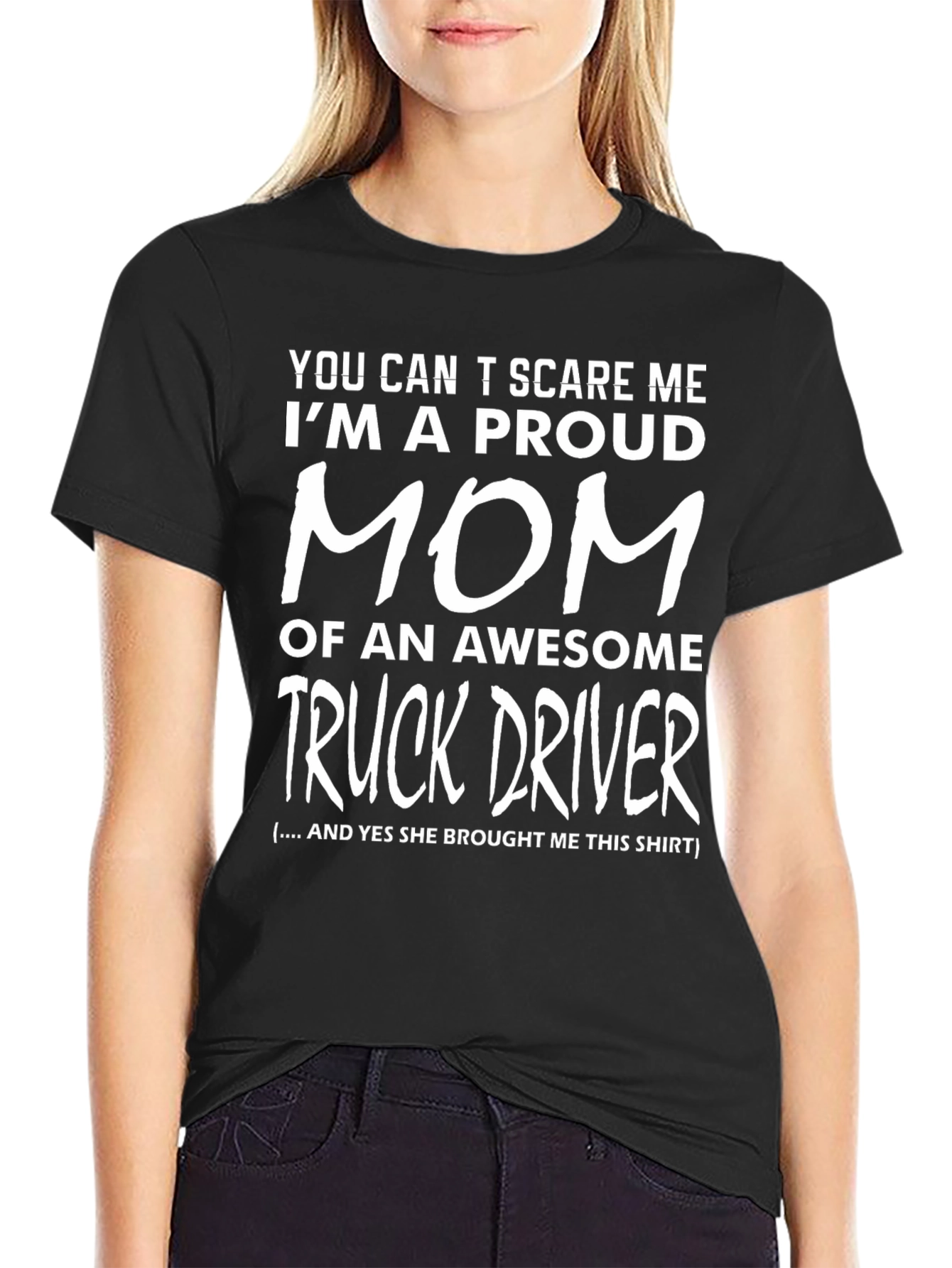 Proud Mom of a Truck Driver T-Shirt