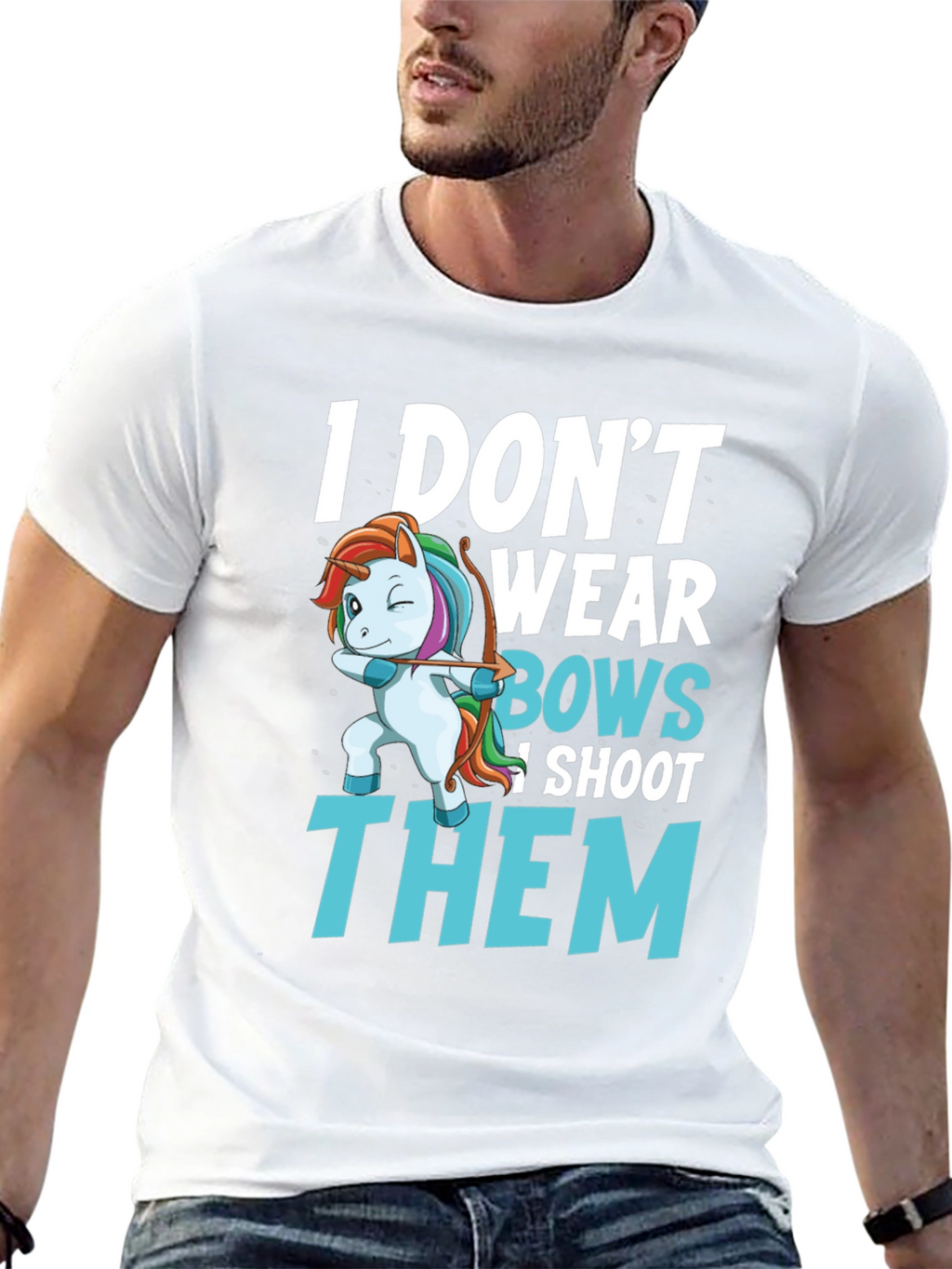 I Dont Wear Bows I Shoot Them T-Shirt