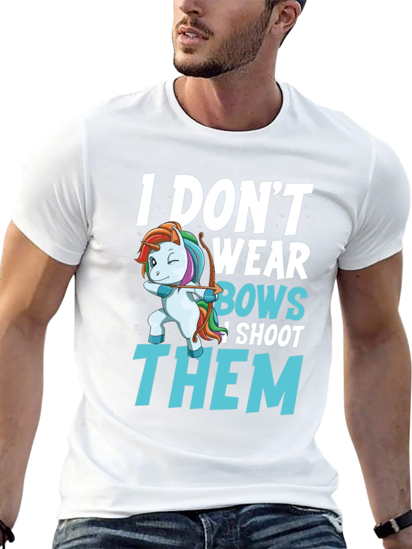 I Dont Wear Bows I Shoot Them T-Shirt