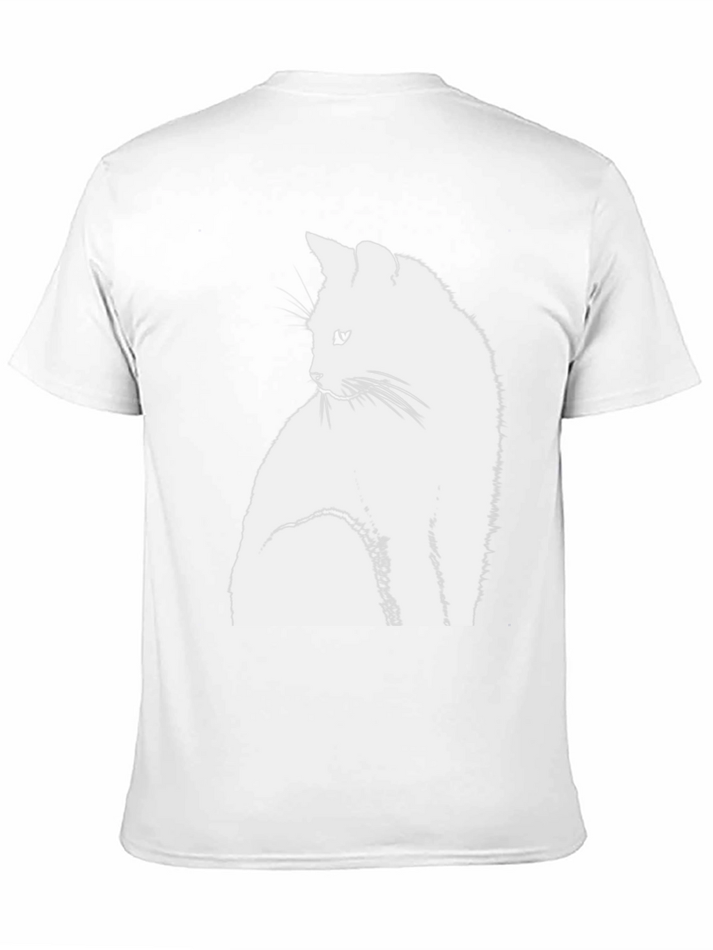 Cool Cat Graphic Tee - Stylish Black T-Shirt