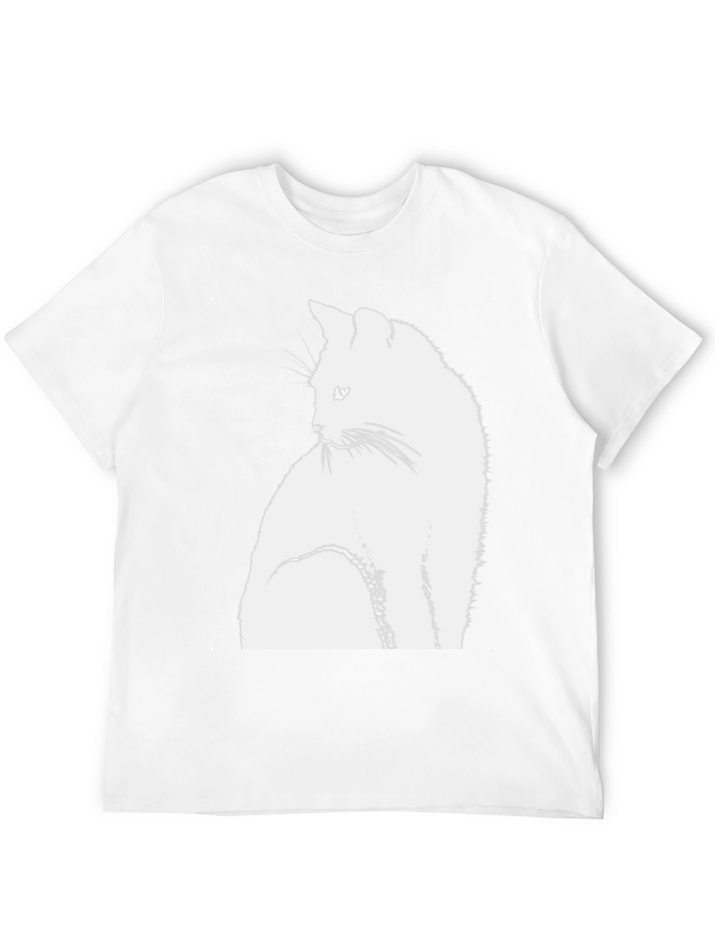 Cool Cat Graphic Tee - Stylish Black T-Shirt